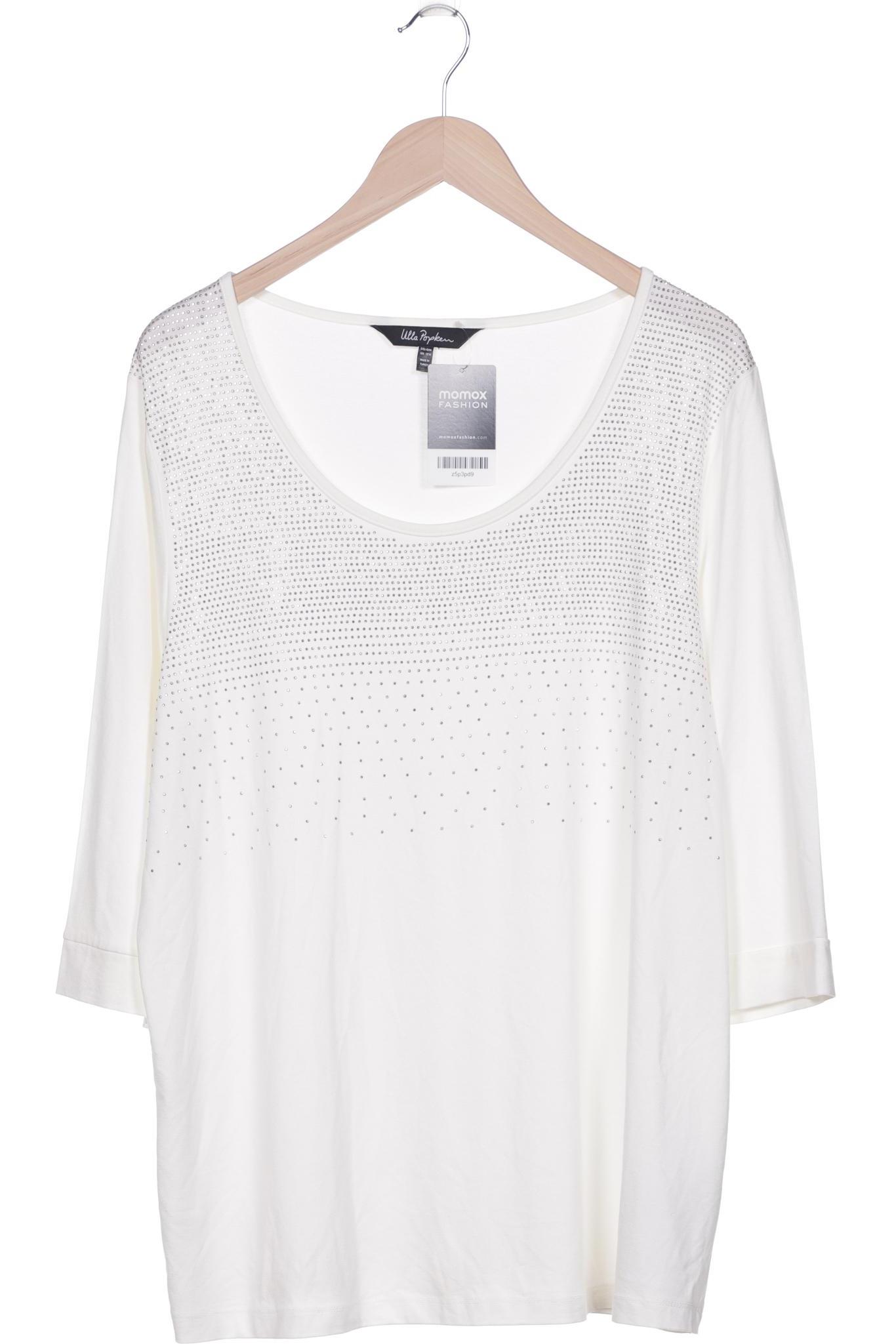 

Ulla Popken Damen Langarmshirt, cremeweiß