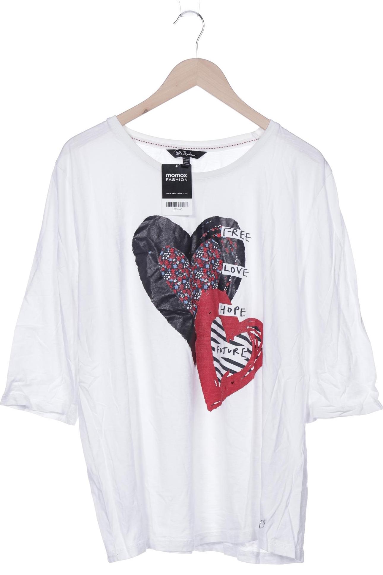 

Ulla Popken Damen T-Shirt, weiß, Gr. 50