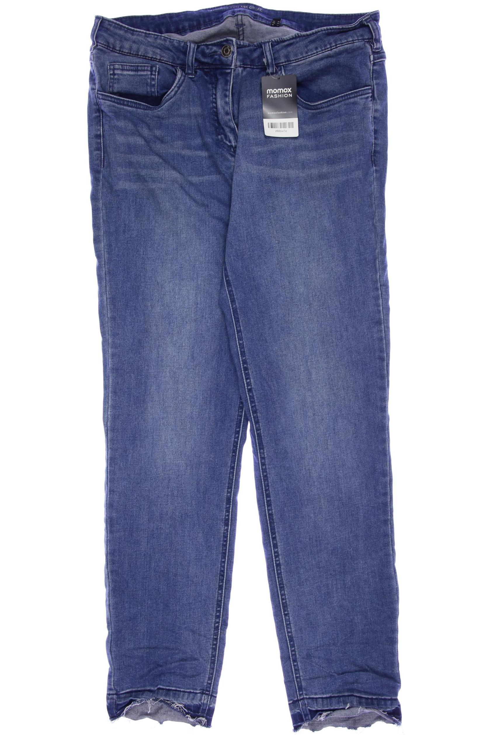 

Ulla Popken Damen Jeans, blau, Gr. 46