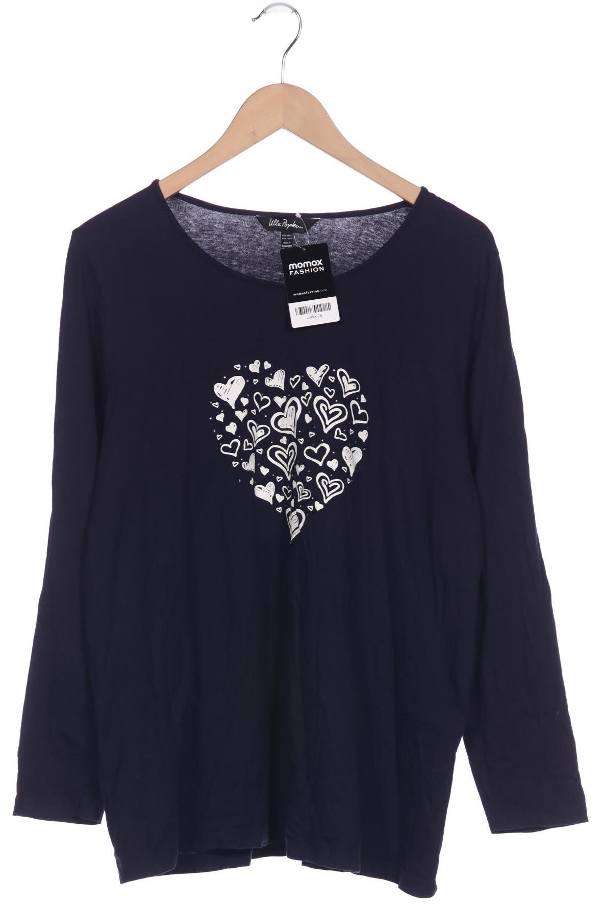 

Ulla Popken Damen Langarmshirt, marineblau, Gr. 42