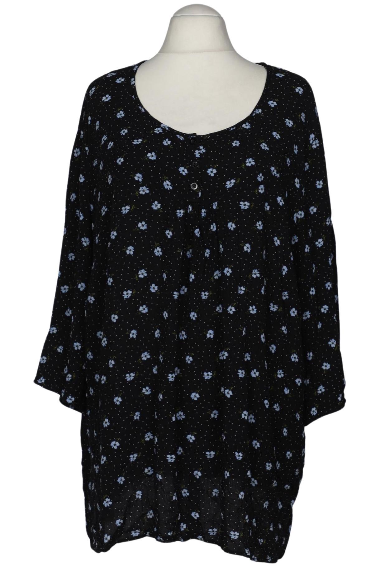 

Ulla Popken Damen Bluse, schwarz, Gr. 54