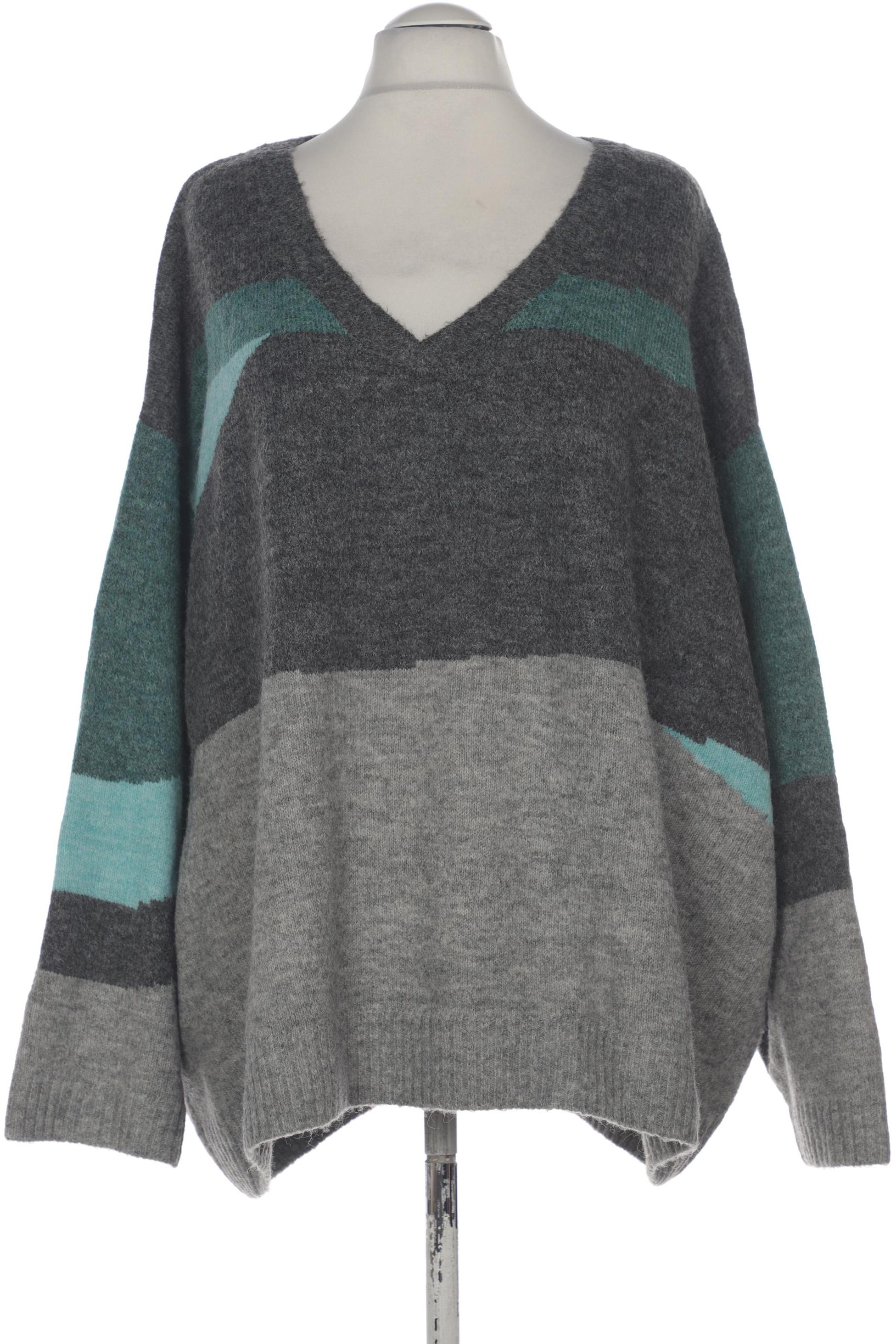 

Ulla Popken Damen Pullover, grau, Gr. 62