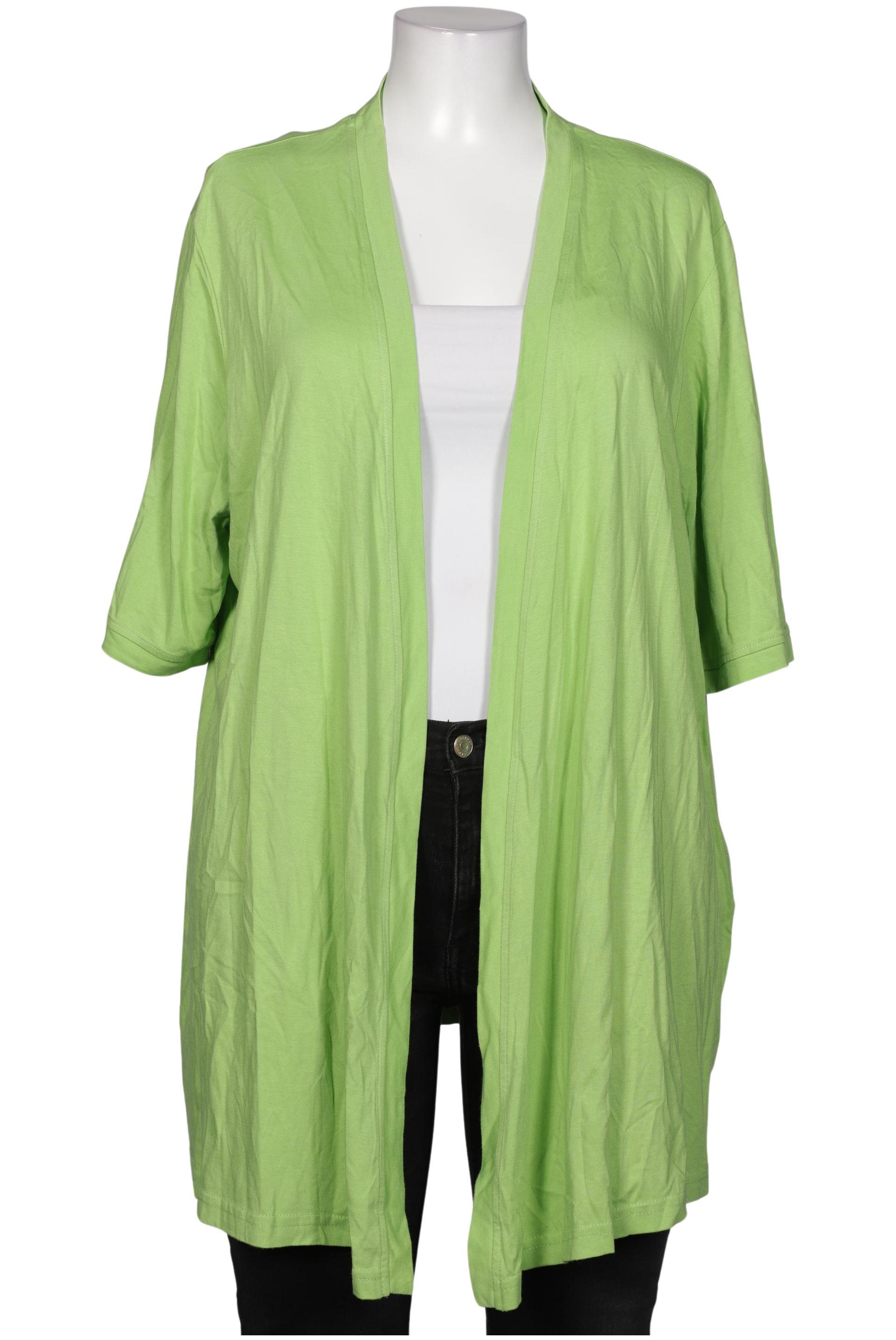 

Ulla Popken Damen Strickjacke, hellgrün, Gr. 50