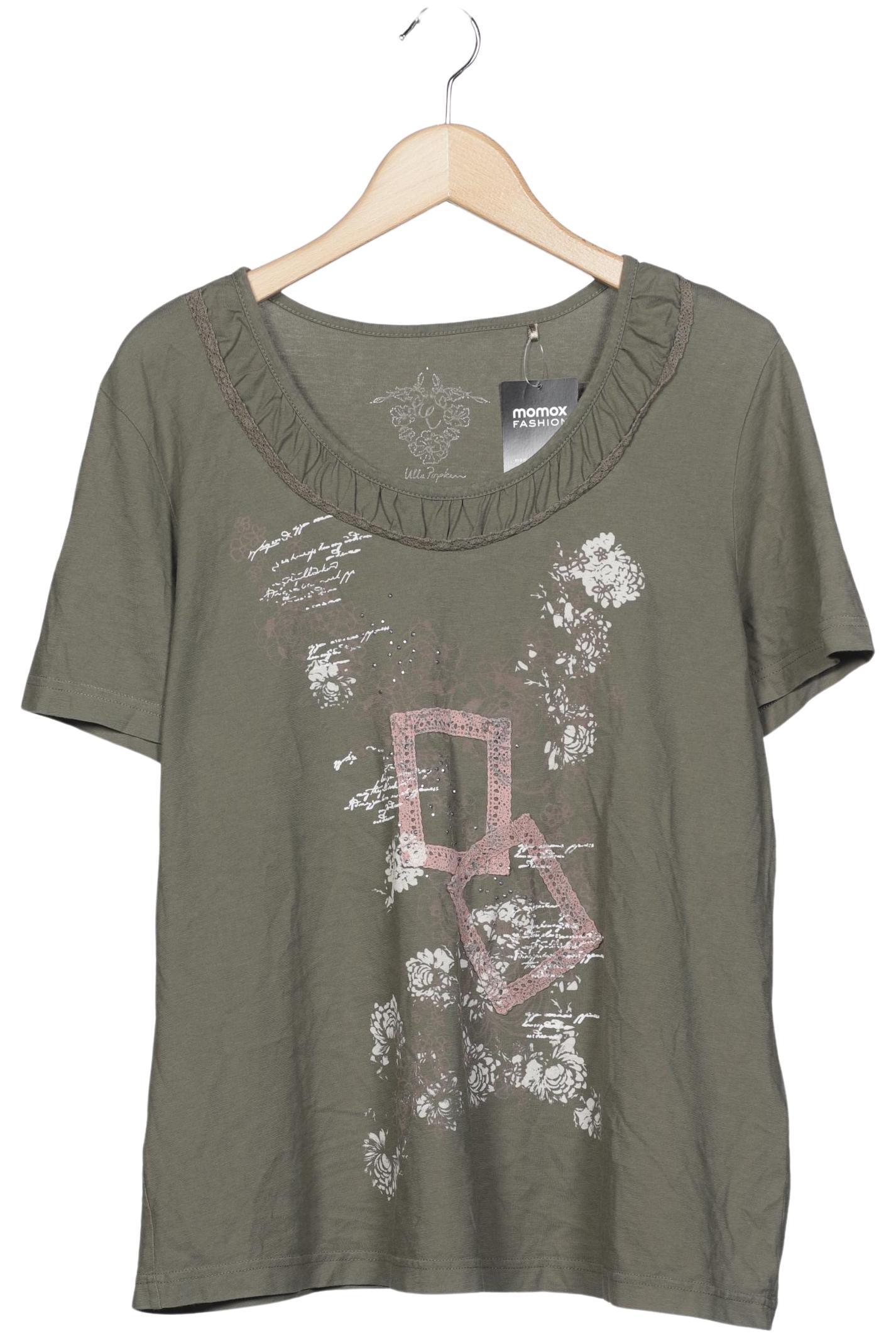 

Ulla Popken Damen T-Shirt, grün, Gr. 46