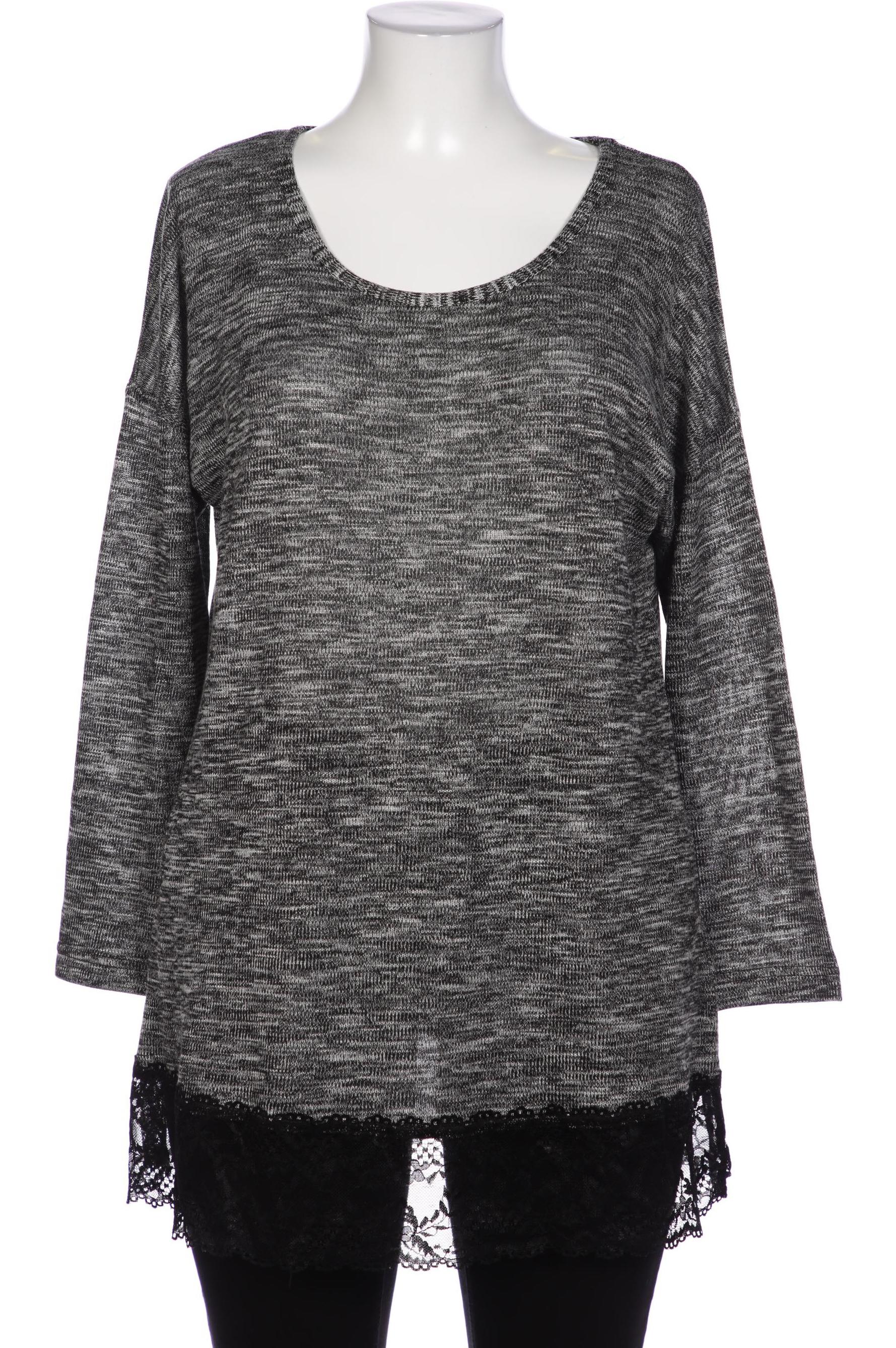

Ulla Popken Damen Pullover, grau, Gr. 46
