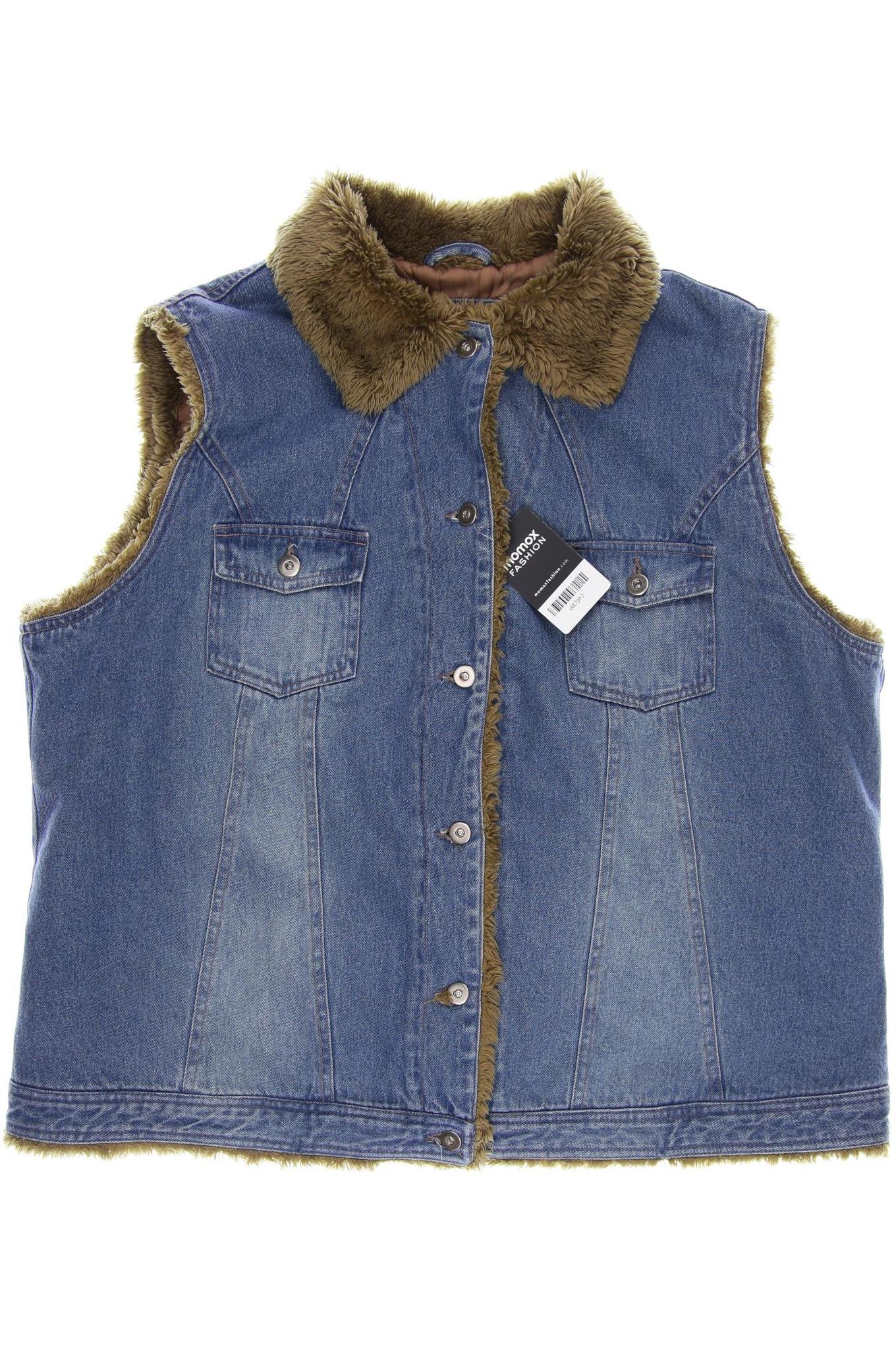 

Ulla Popken Damen Weste, blau, Gr. 46