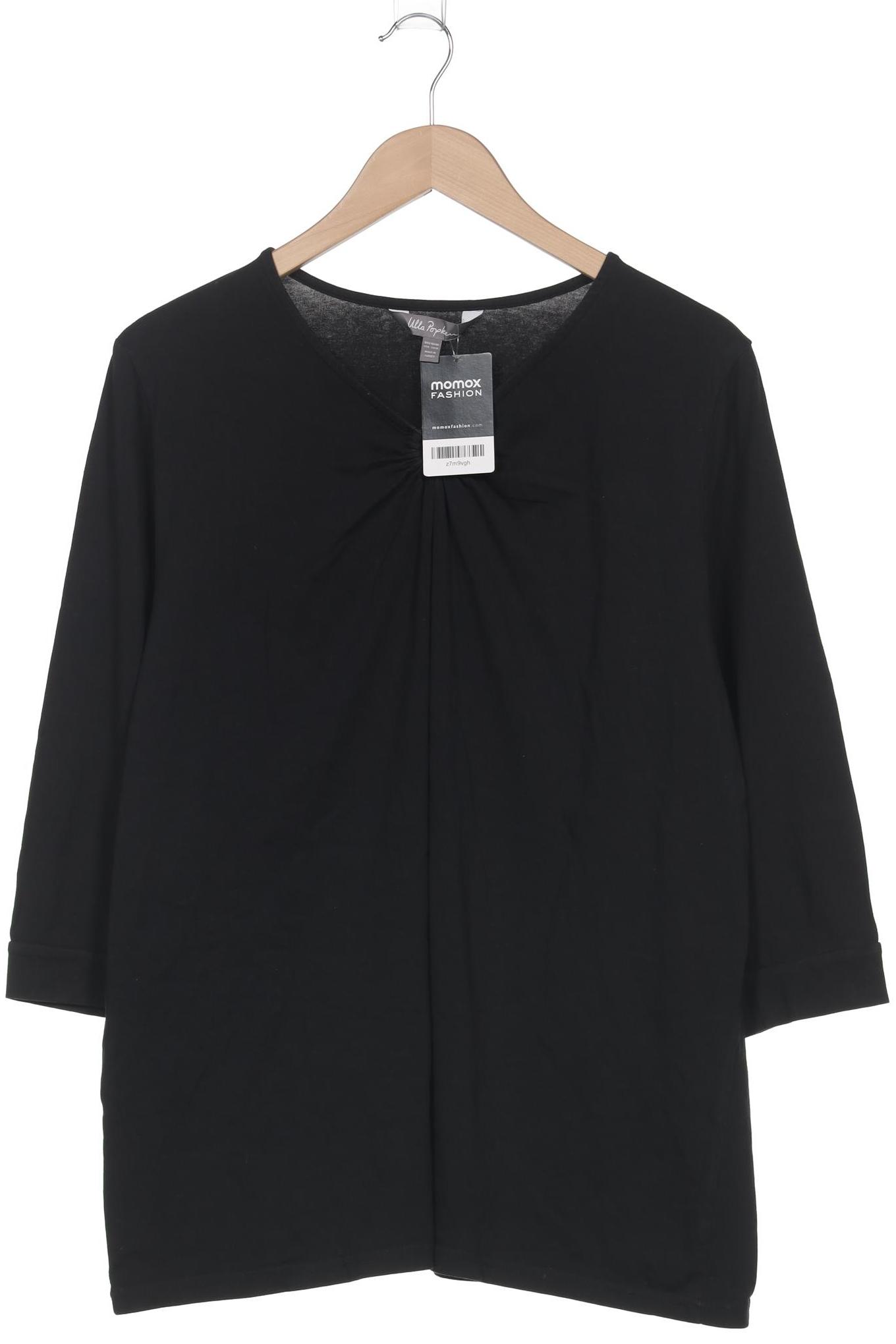 

Ulla Popken Damen Langarmshirt, schwarz, Gr. 46