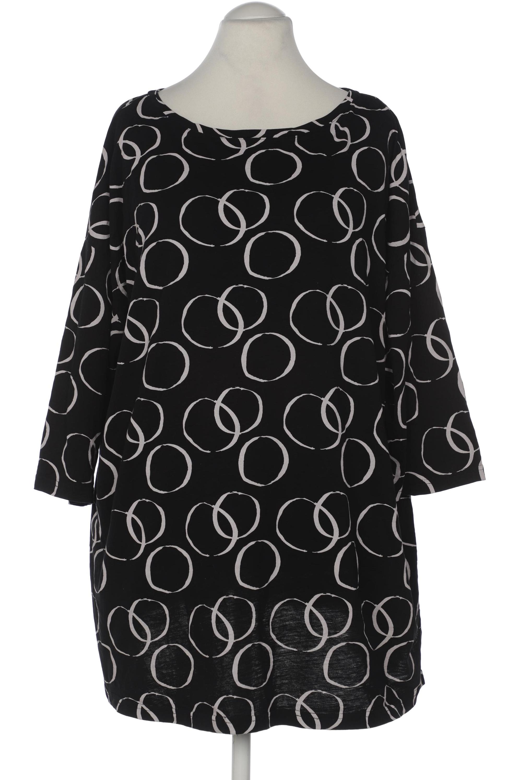 

Ulla Popken Damen Langarmshirt, schwarz, Gr. 54