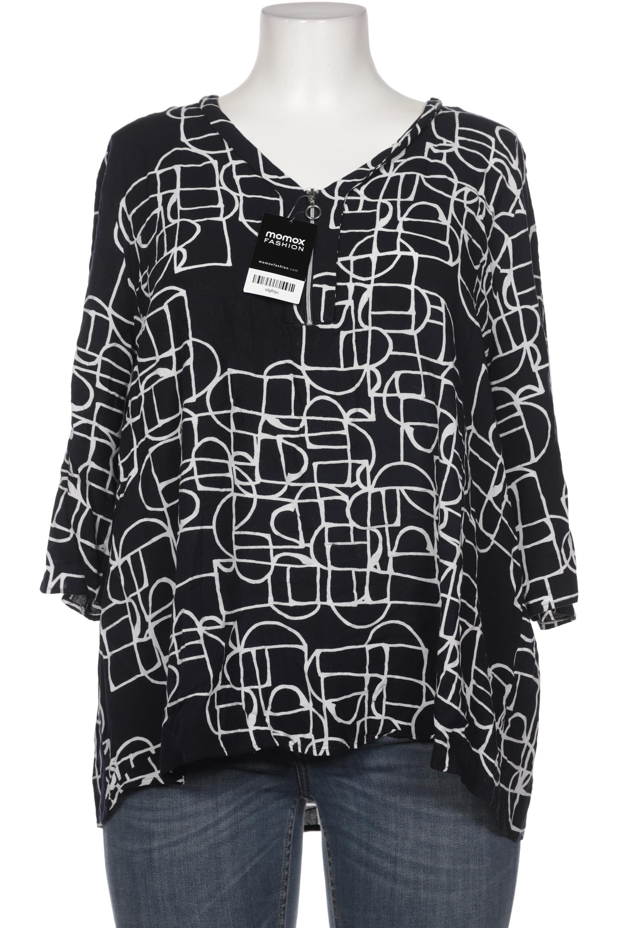 

Ulla Popken Damen Bluse, marineblau, Gr. 46