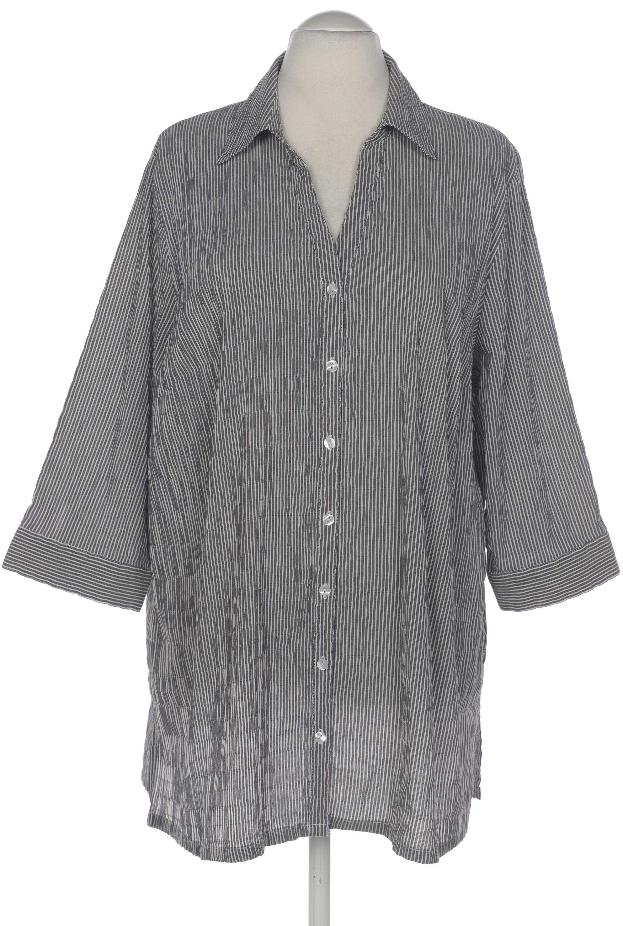 

Ulla Popken Damen Bluse, grau, Gr. 52