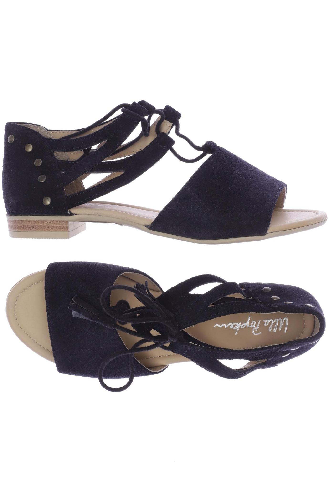 

Ulla Popken Damen Sandale, marineblau
