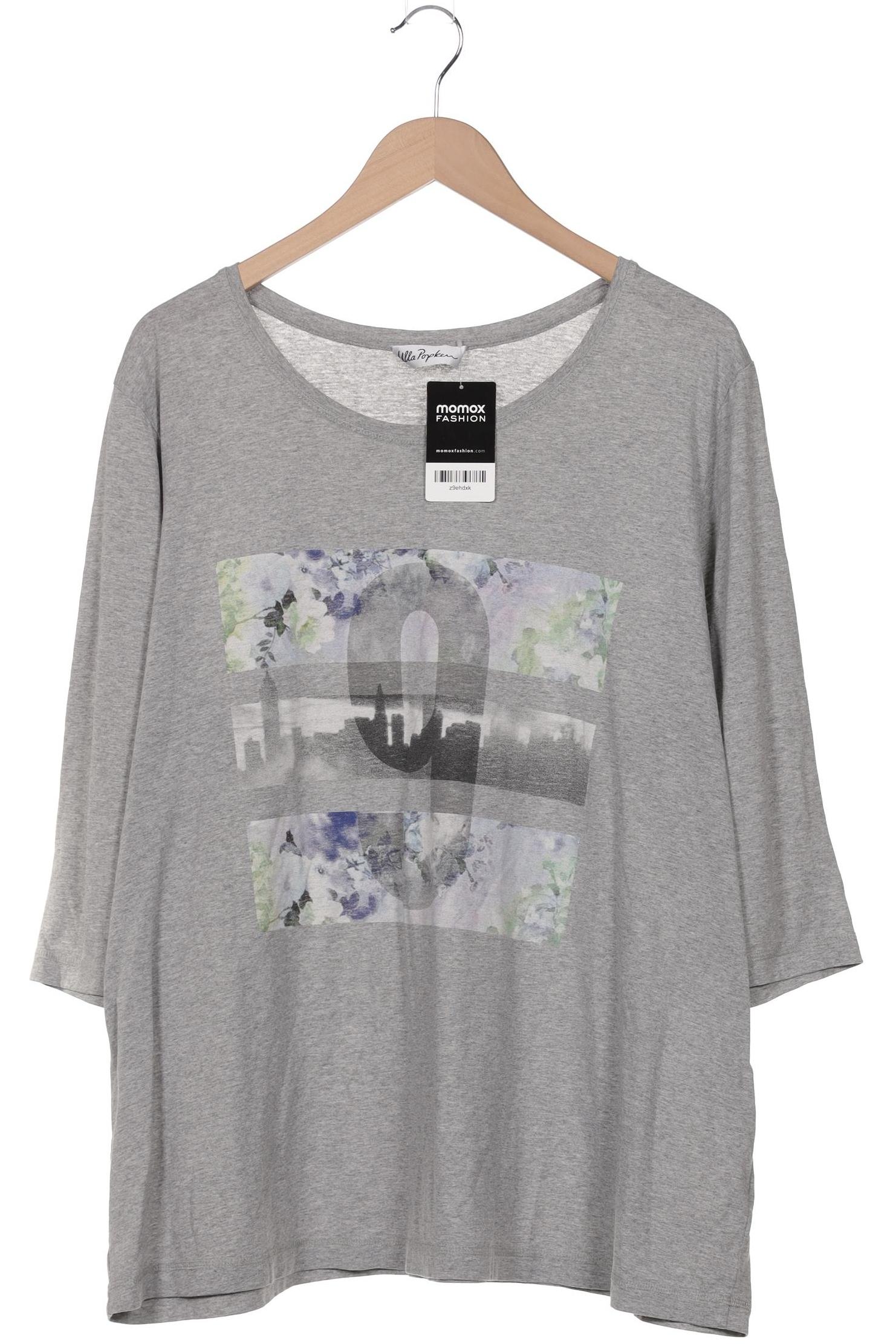 

Ulla Popken Damen T-Shirt, grau, Gr. 50