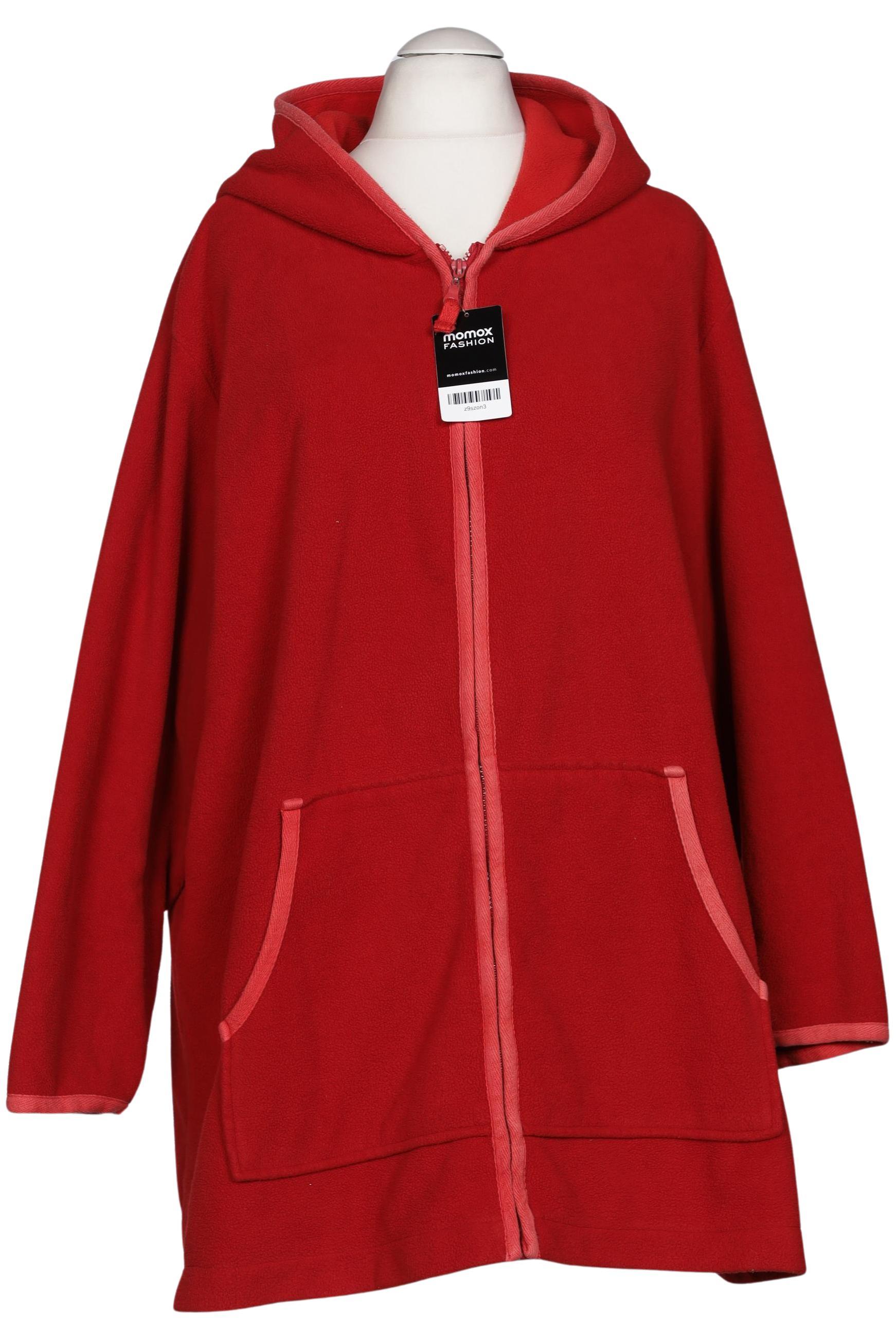 

Ulla Popken Damen Kapuzenpullover, rot, Gr. 54