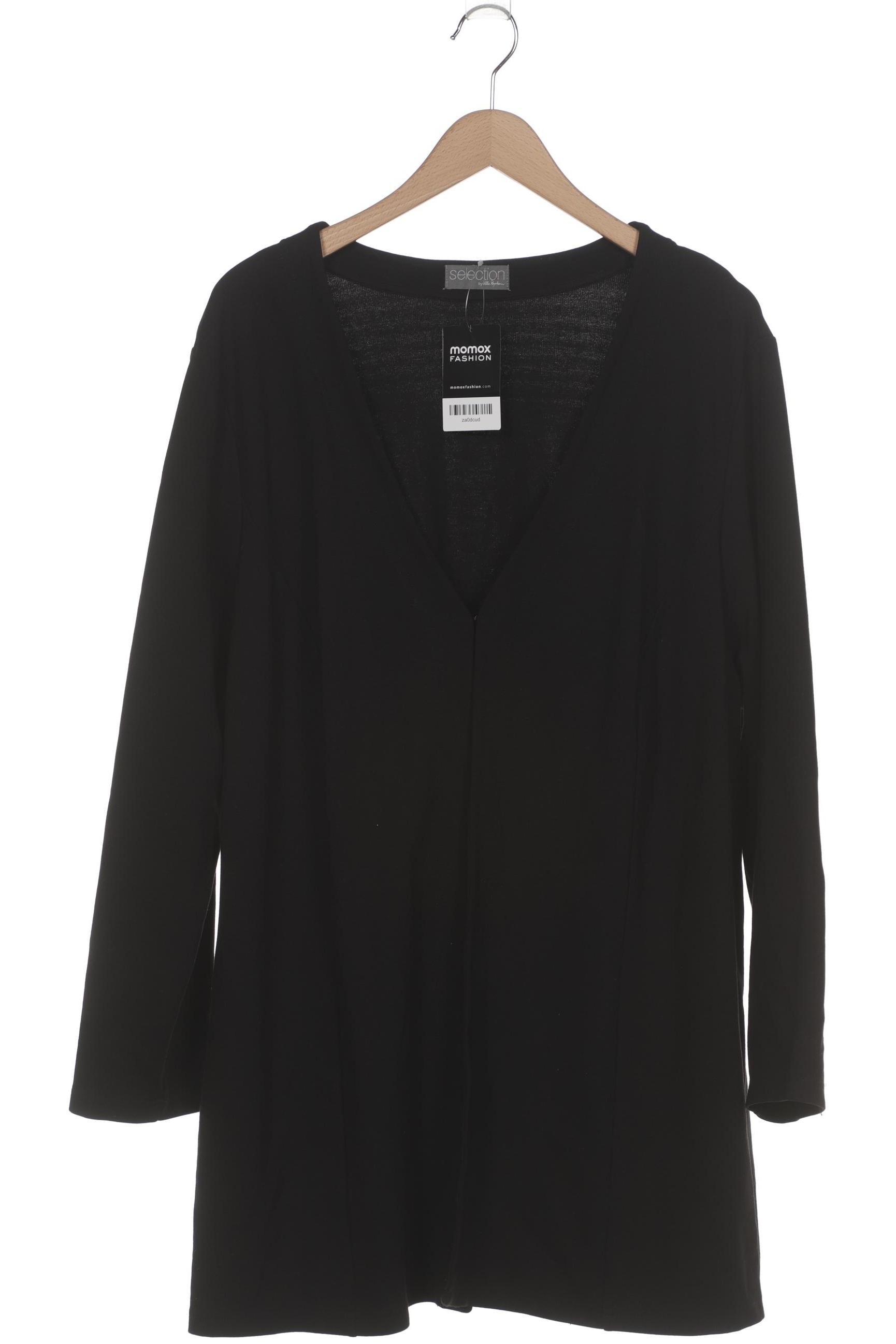 

Ulla Popken Damen Strickjacke, schwarz, Gr. 50