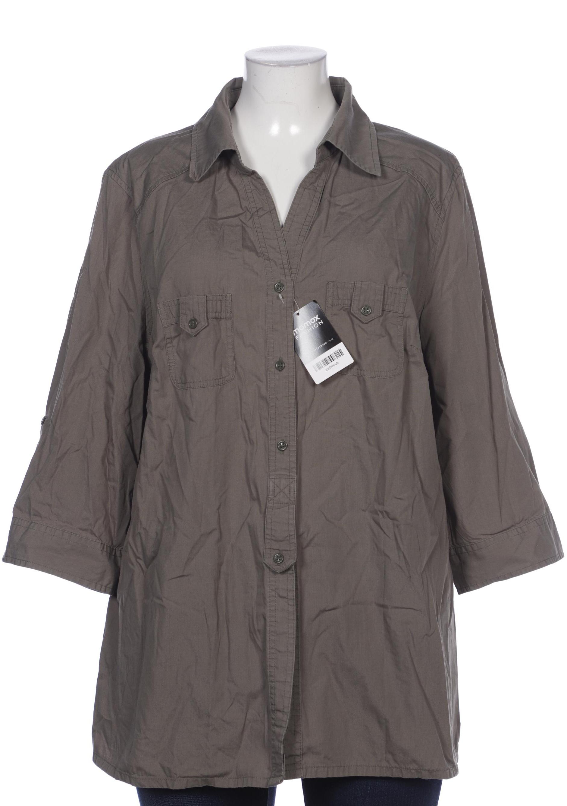 

Ulla Popken Damen Bluse, grün, Gr. 50