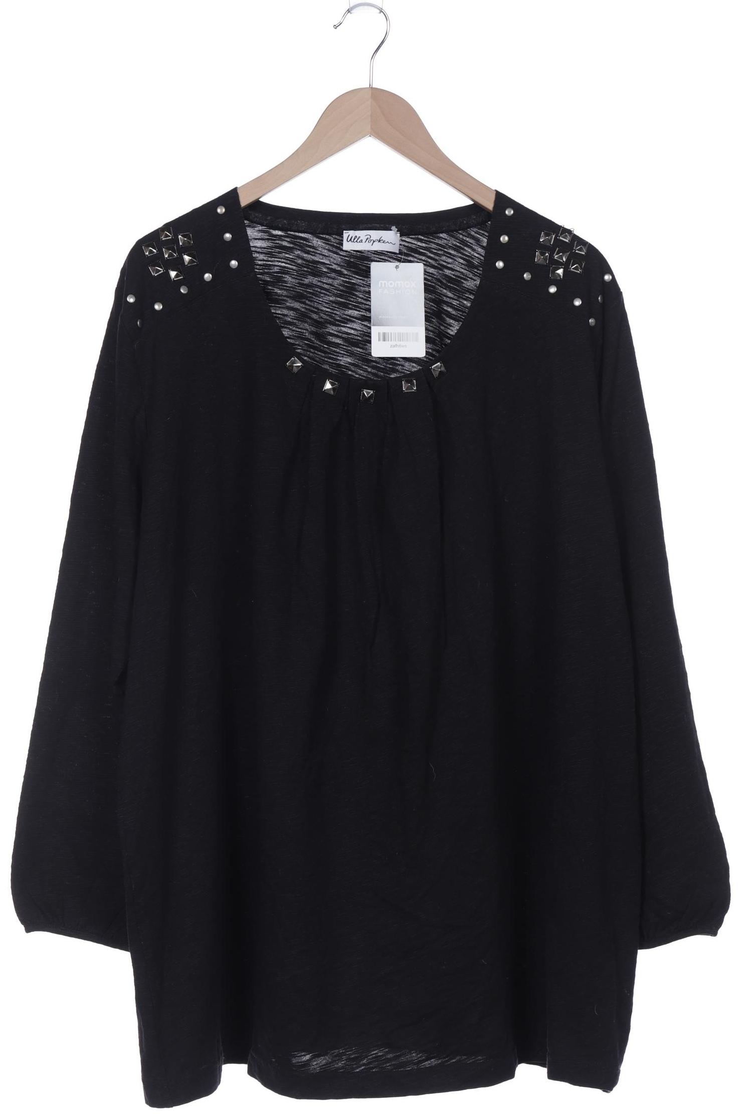 

Ulla Popken Damen Langarmshirt, schwarz, Gr. 54