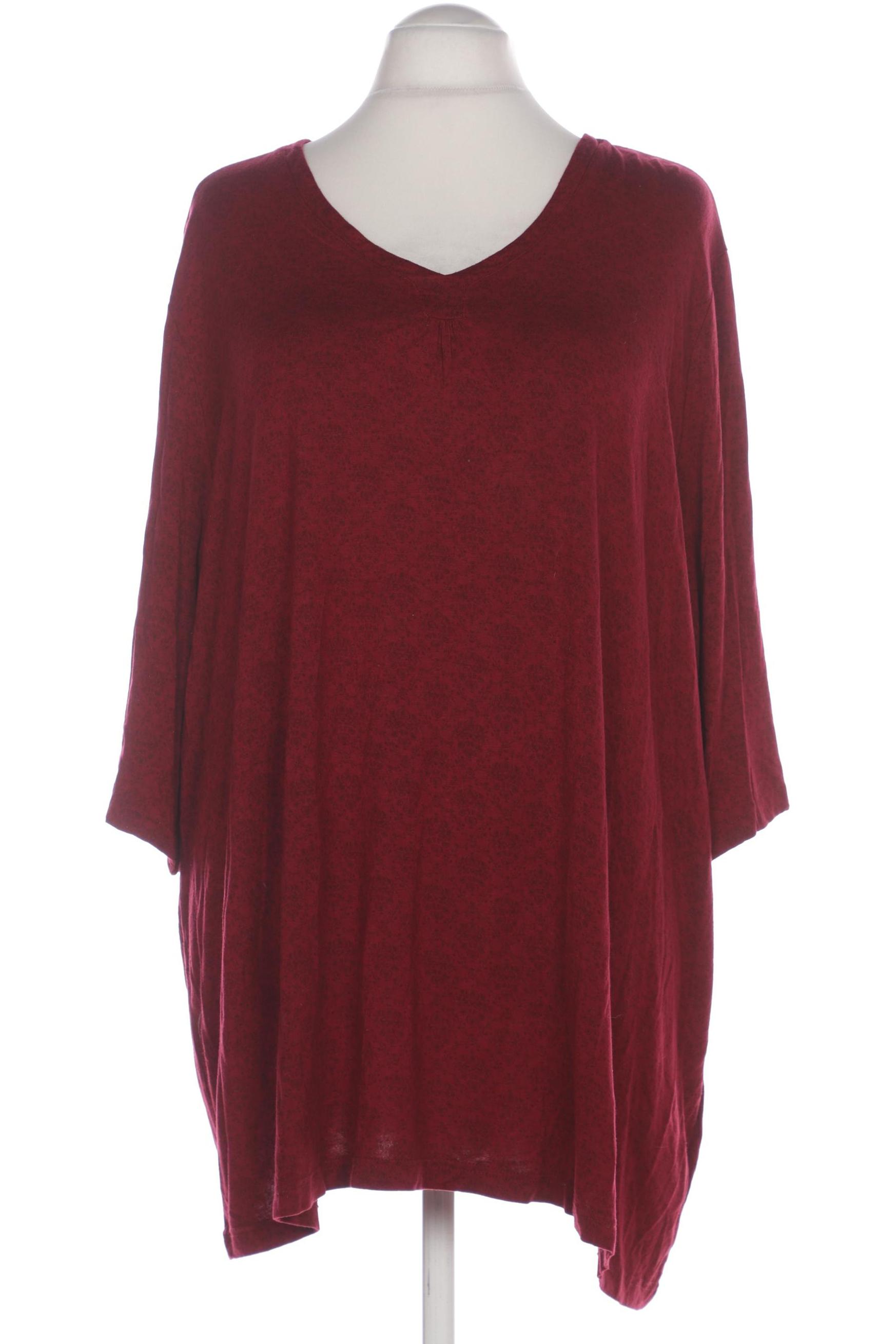 

Ulla Popken Damen T-Shirt, bordeaux, Gr. 54