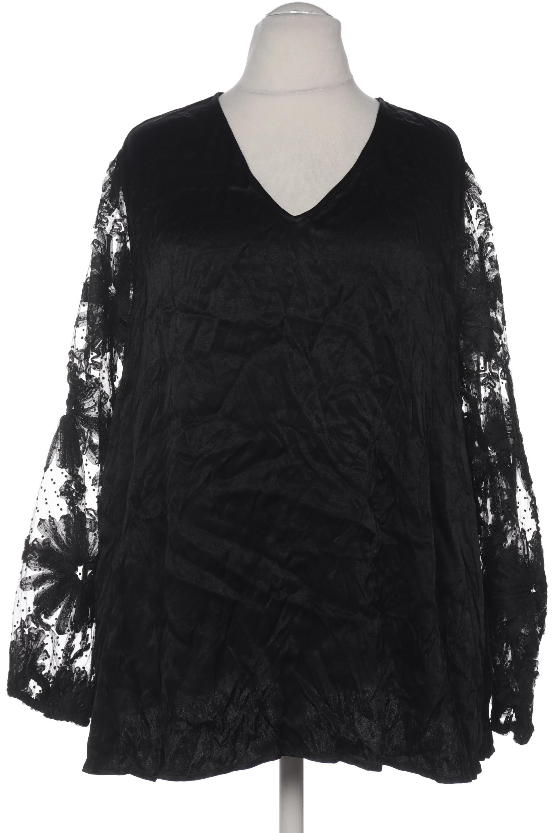 

Ulla Popken Damen Bluse, schwarz