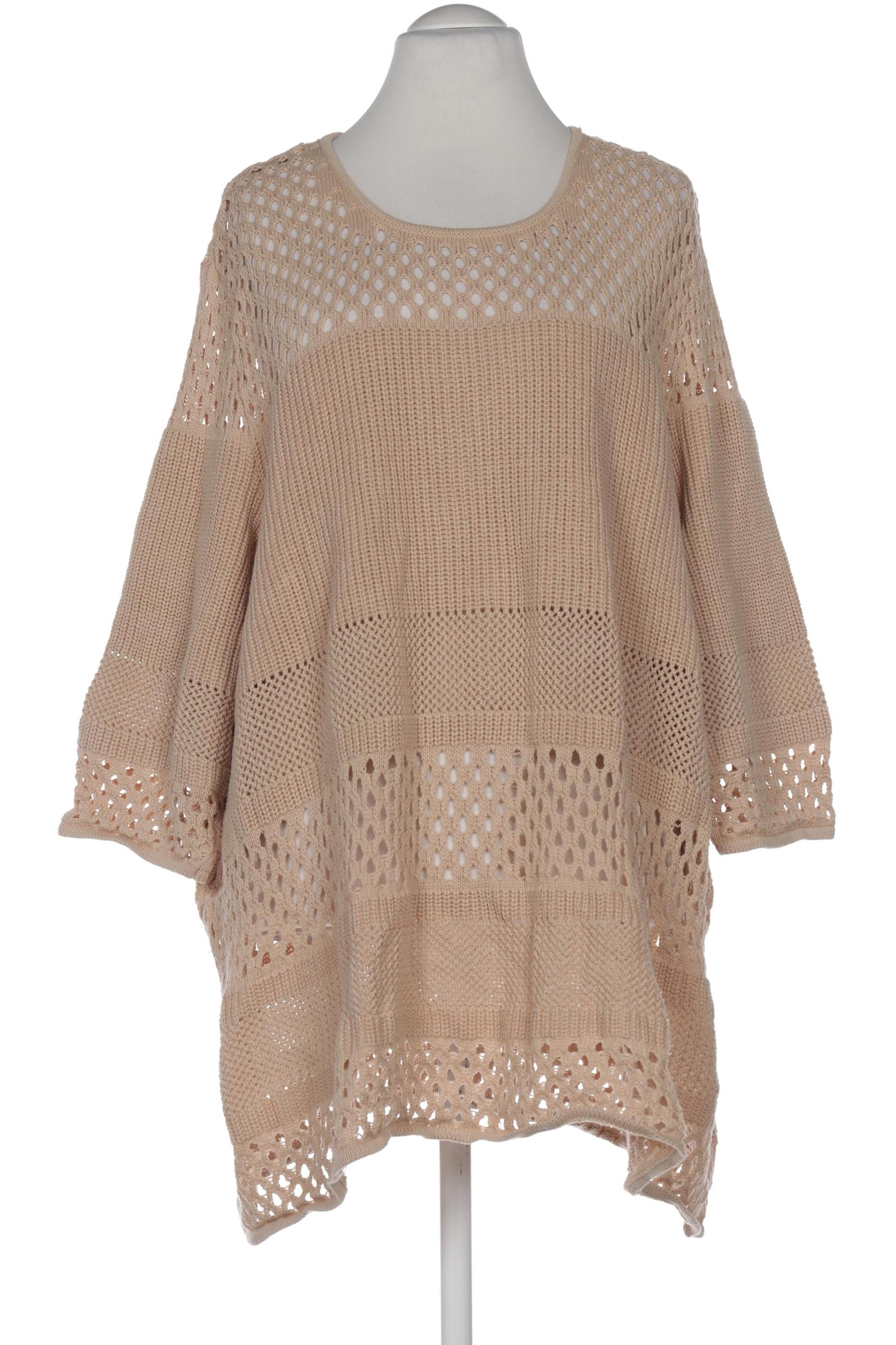 

Ulla Popken Damen Pullover, beige, Gr. 58
