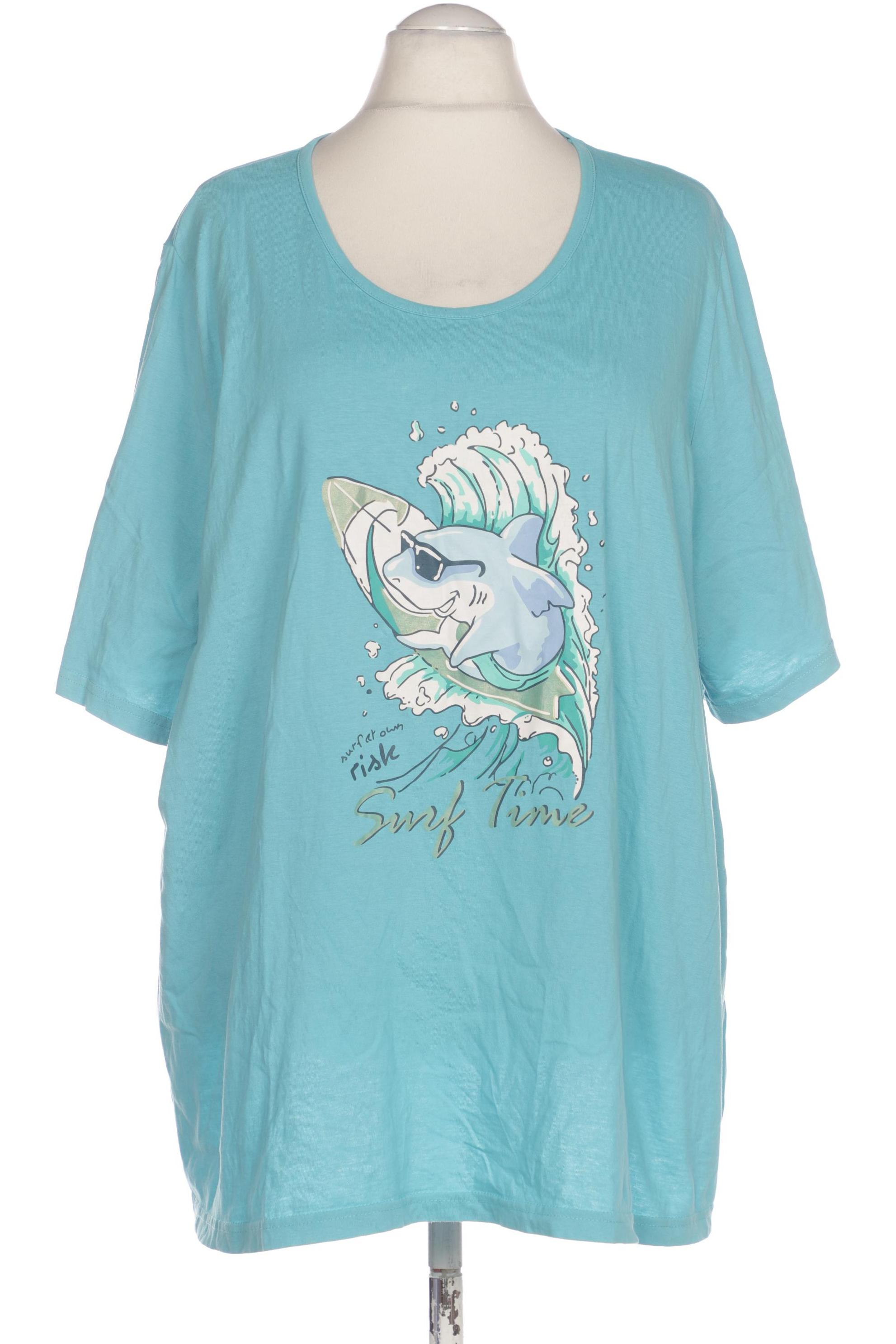 

Ulla Popken Damen T-Shirt, blau