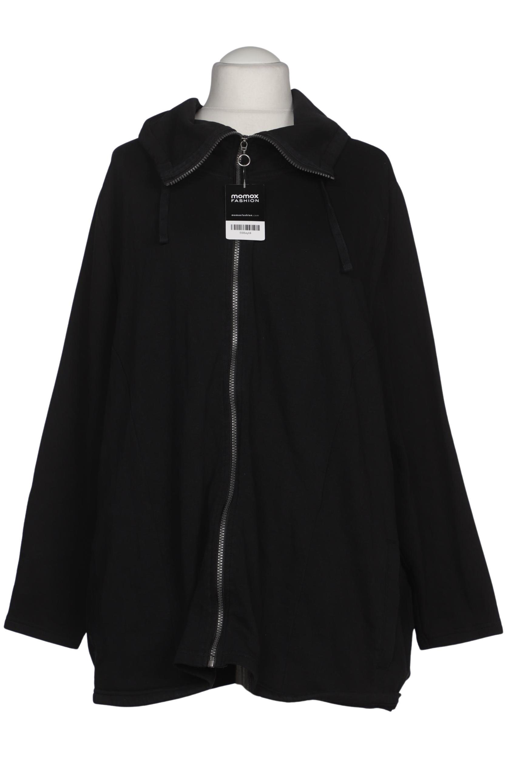 

Ulla Popken Damen Sweatshirt, schwarz, Gr. 58