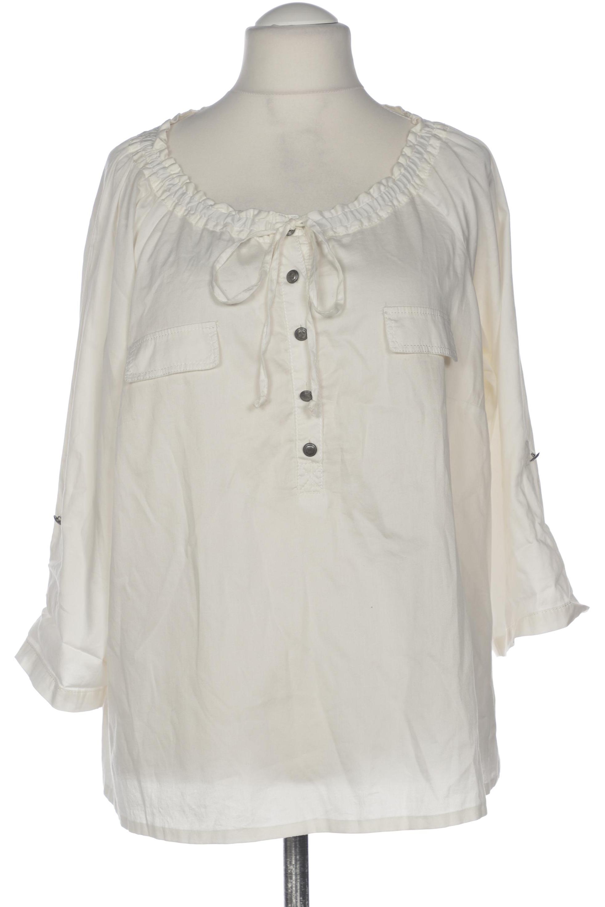 

Ulla Popken Damen Bluse, cremeweiß, Gr. 52