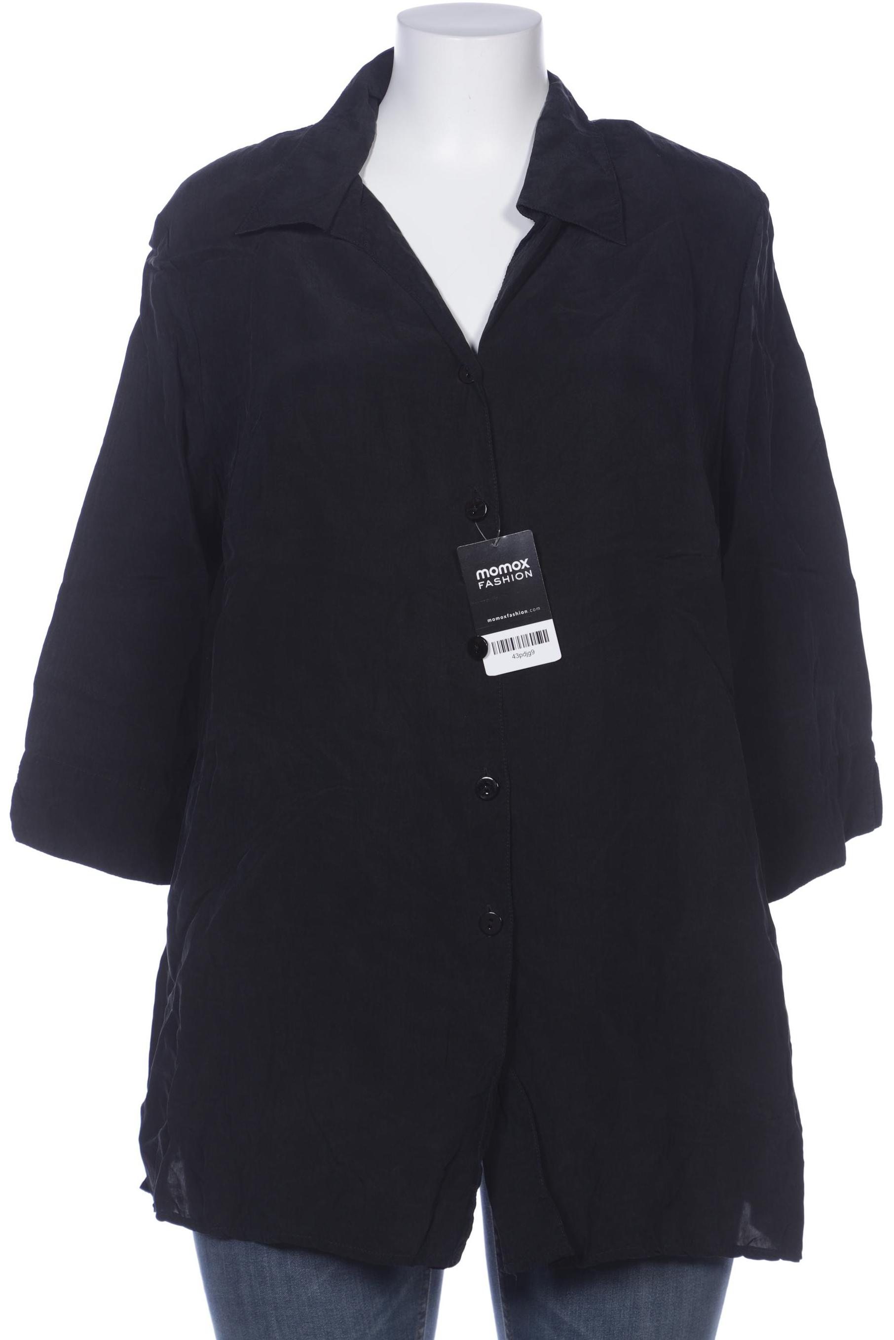 

Ulla Popken Damen Bluse, schwarz, Gr. 46