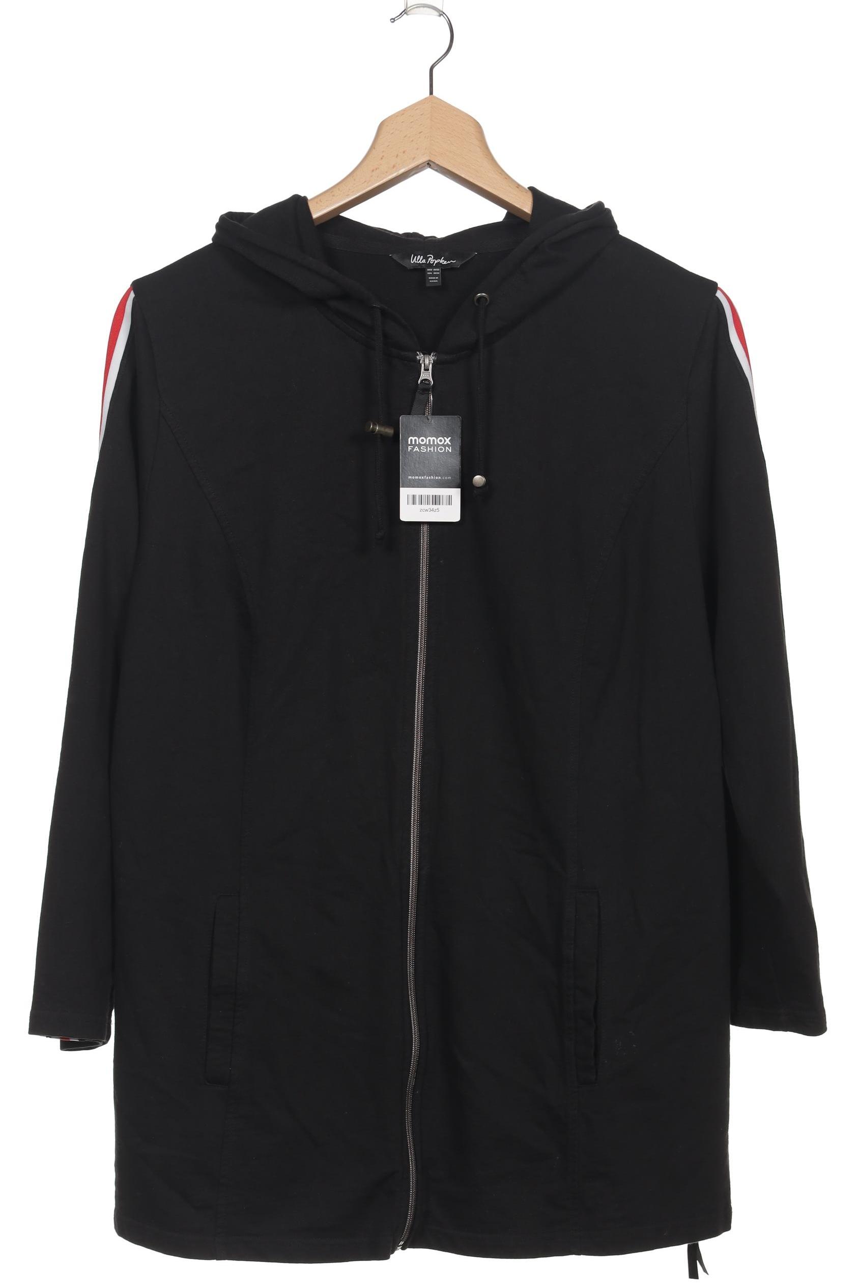 

Ulla Popken Damen Kapuzenpullover, schwarz, Gr. 50