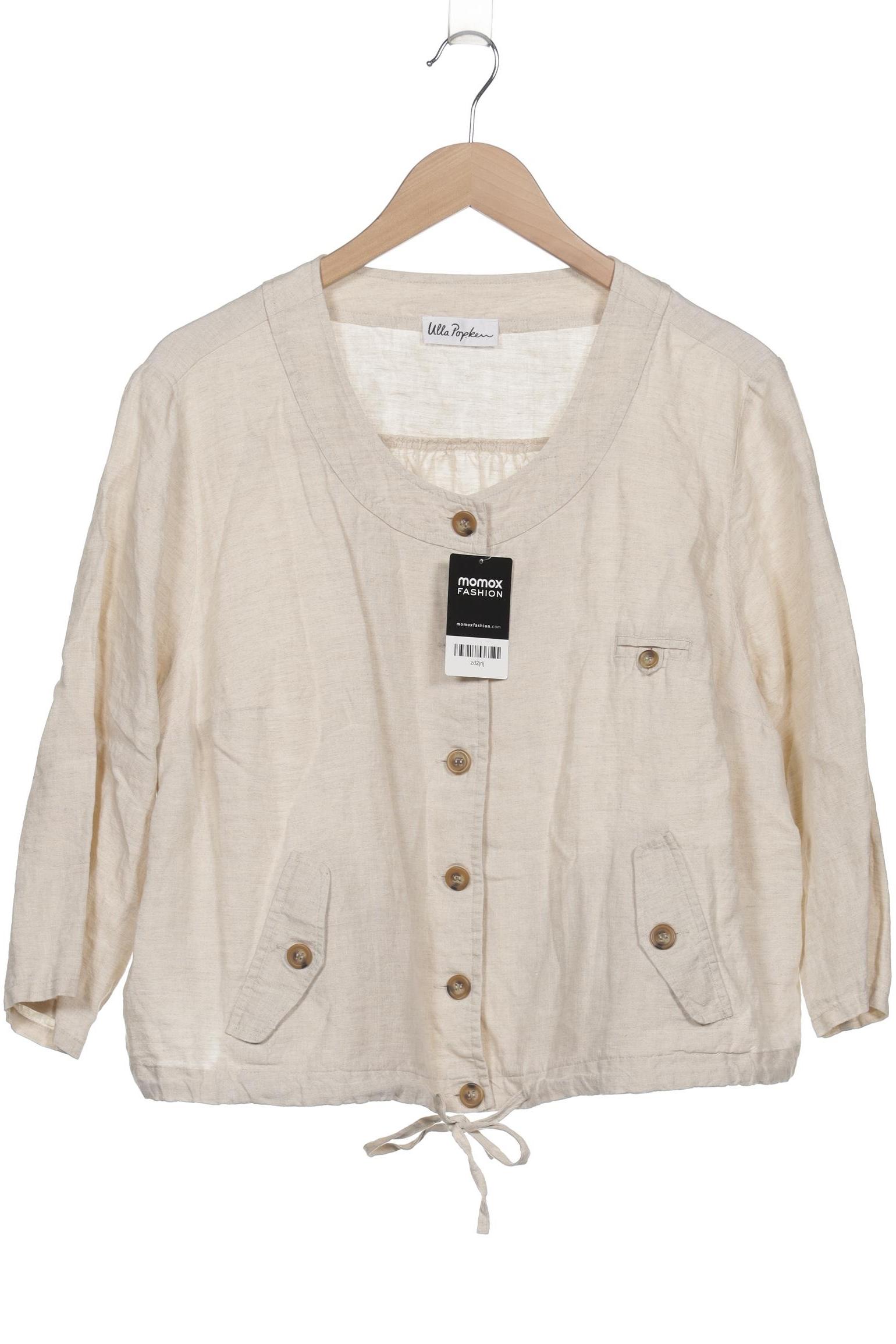 

Ulla Popken Damen Jacke, beige, Gr. 46