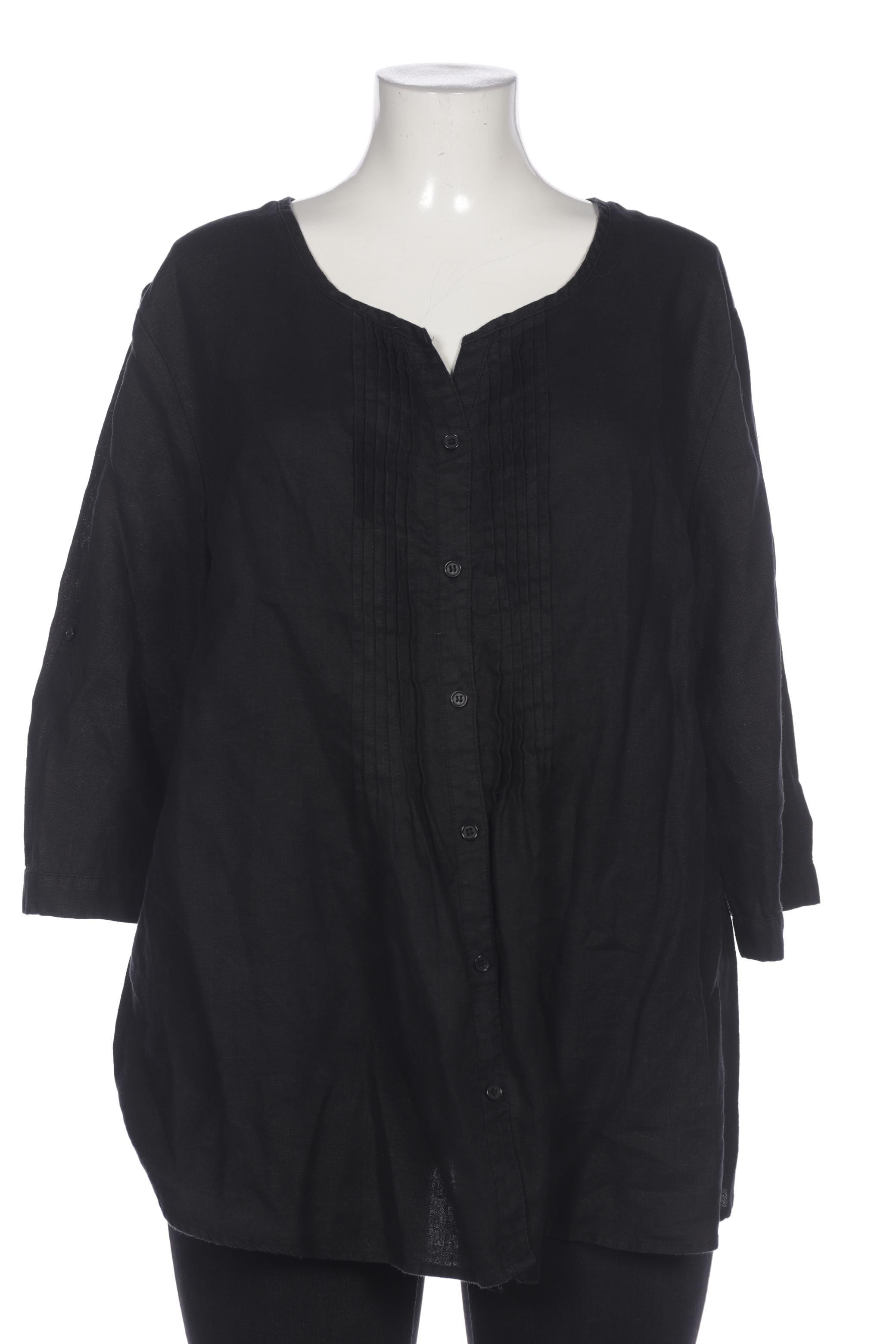 

Ulla Popken Damen Bluse, schwarz, Gr. 46
