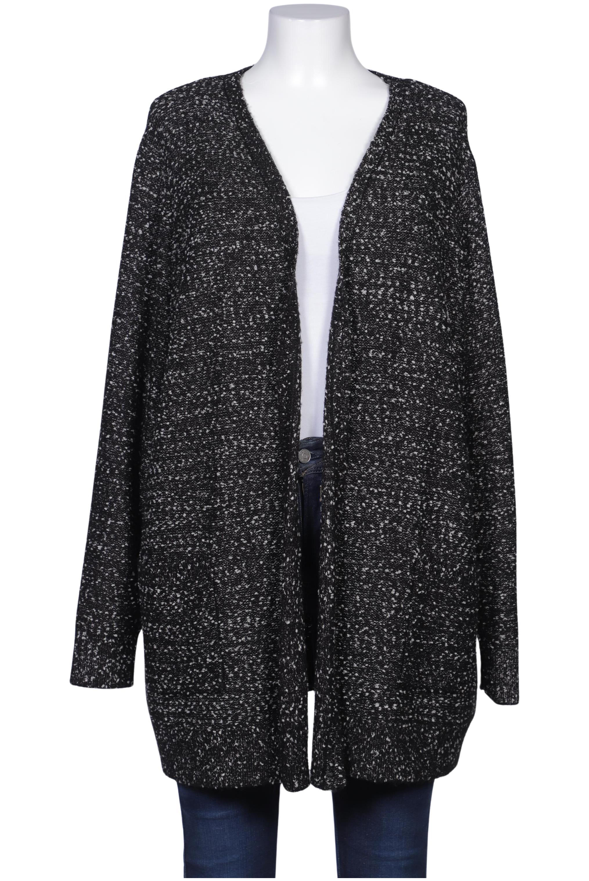 

Ulla Popken Damen Strickjacke, schwarz, Gr. 50