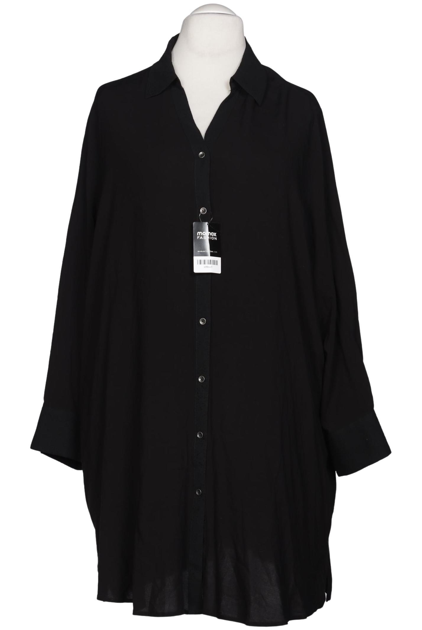 

Ulla Popken Damen Bluse, schwarz, Gr. 48