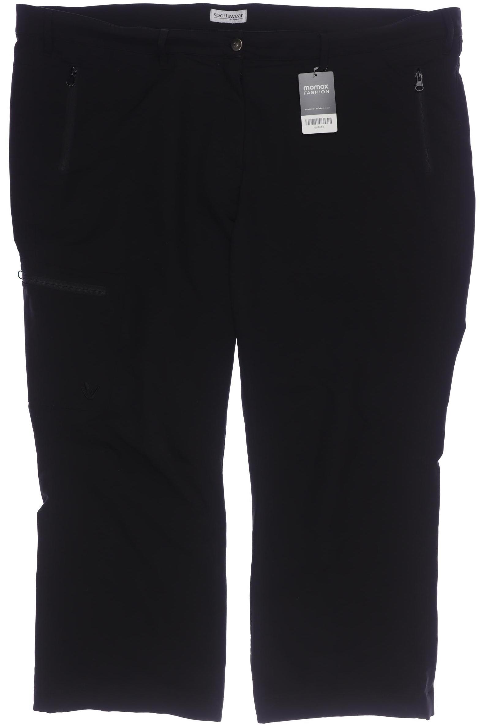 

Ulla Popken Damen Stoffhose, schwarz, Gr. 54