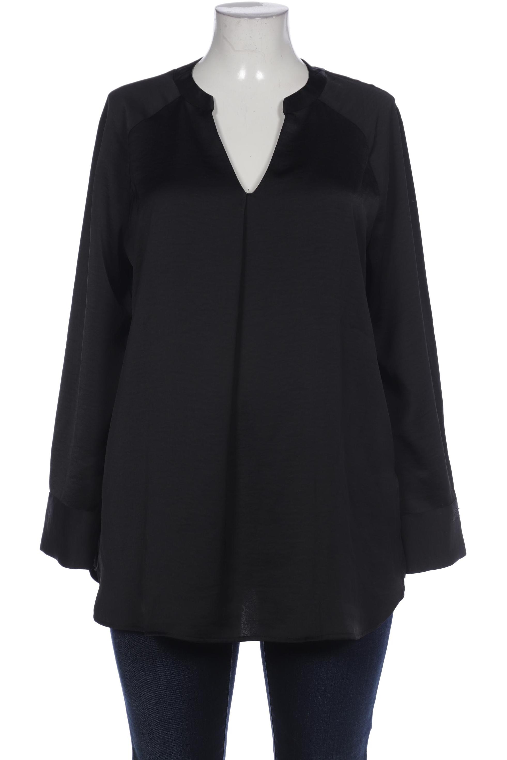 

Ulla Popken Damen Bluse, schwarz, Gr. 42