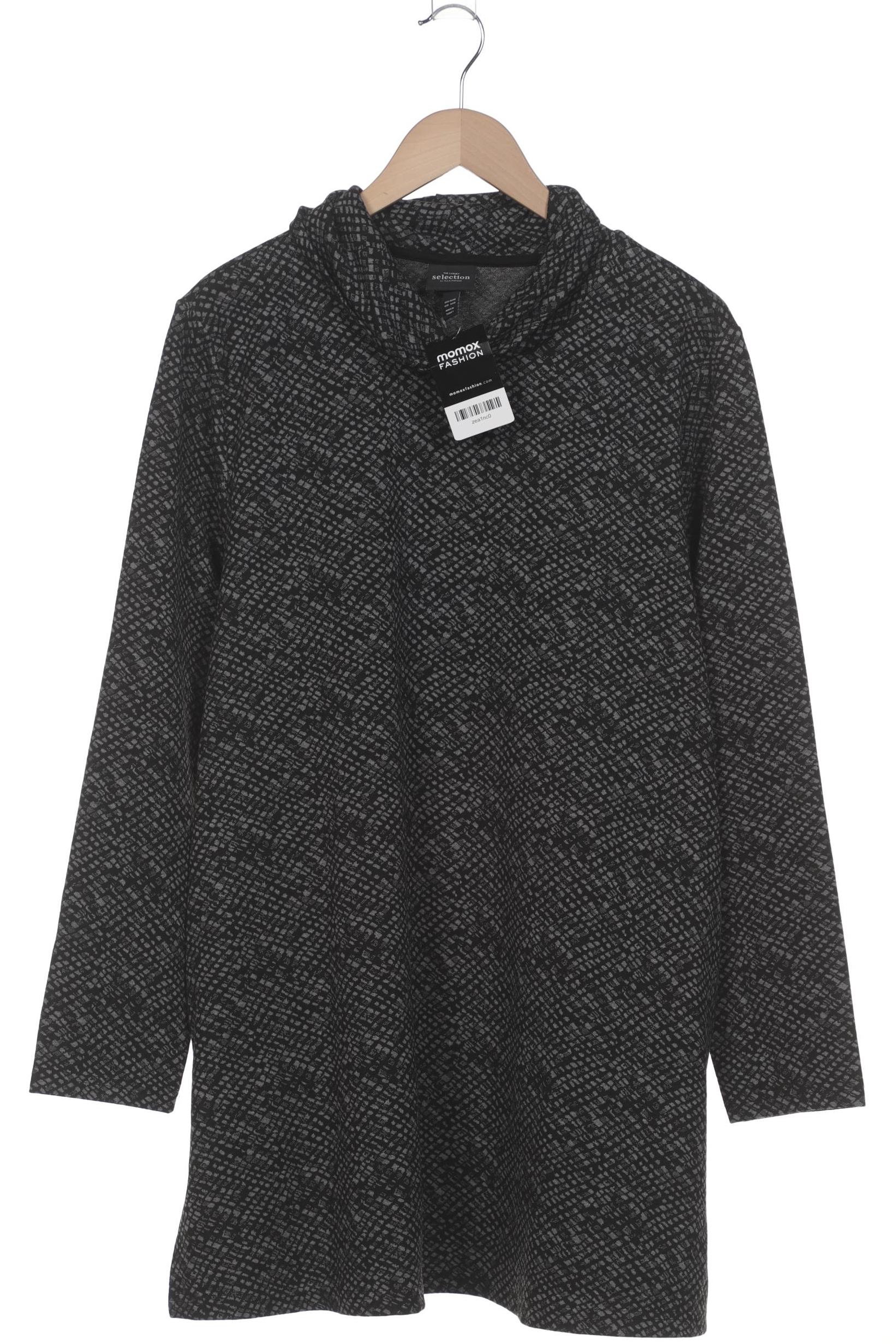 

Ulla Popken Damen Sweatshirt, schwarz, Gr. 46