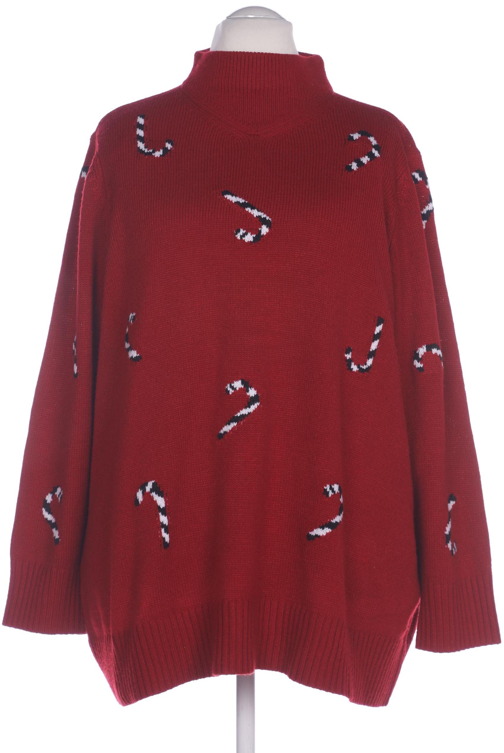 

Ulla Popken Damen Pullover, rot, Gr. 54