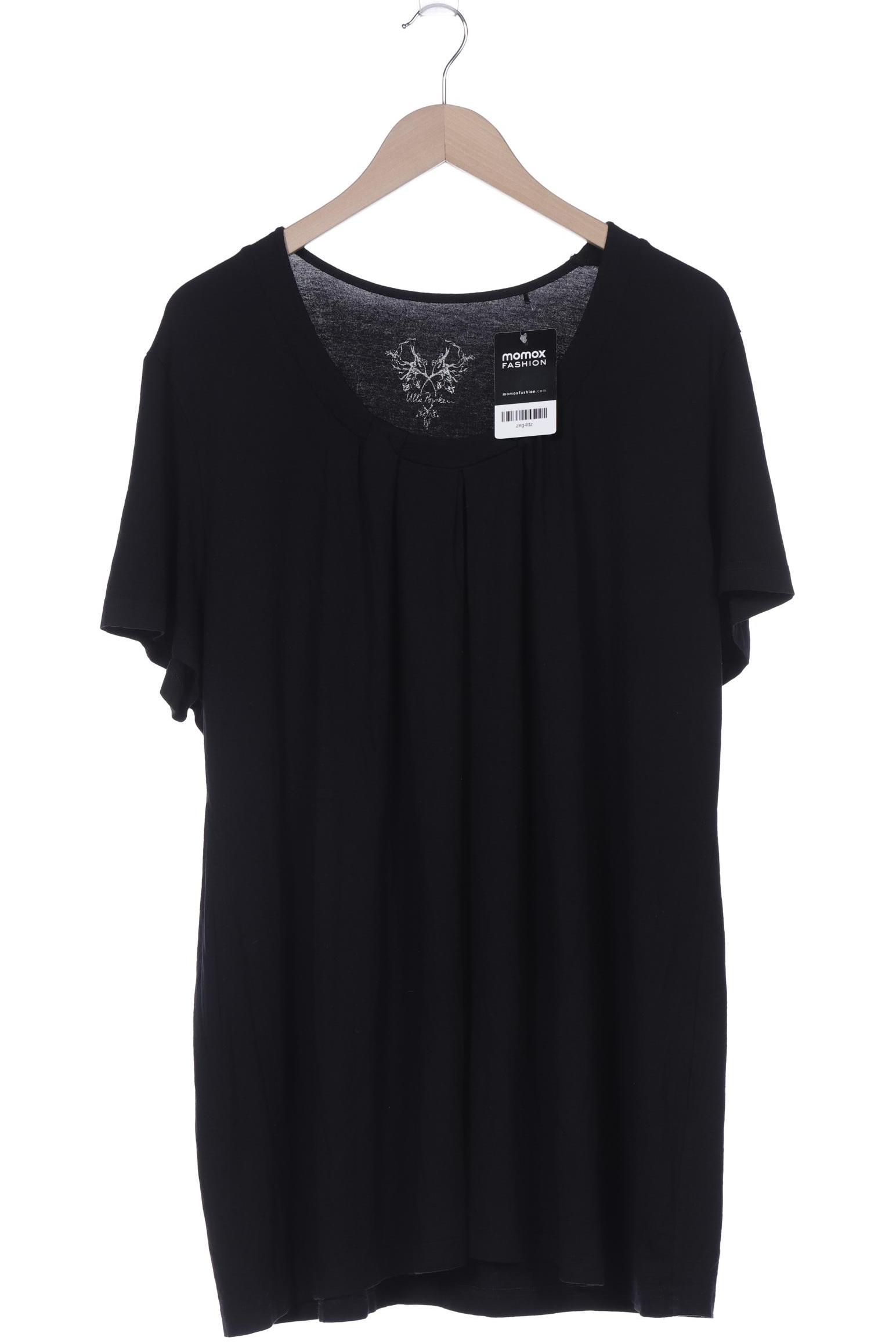 

Ulla Popken Damen T-Shirt, schwarz, Gr. 48