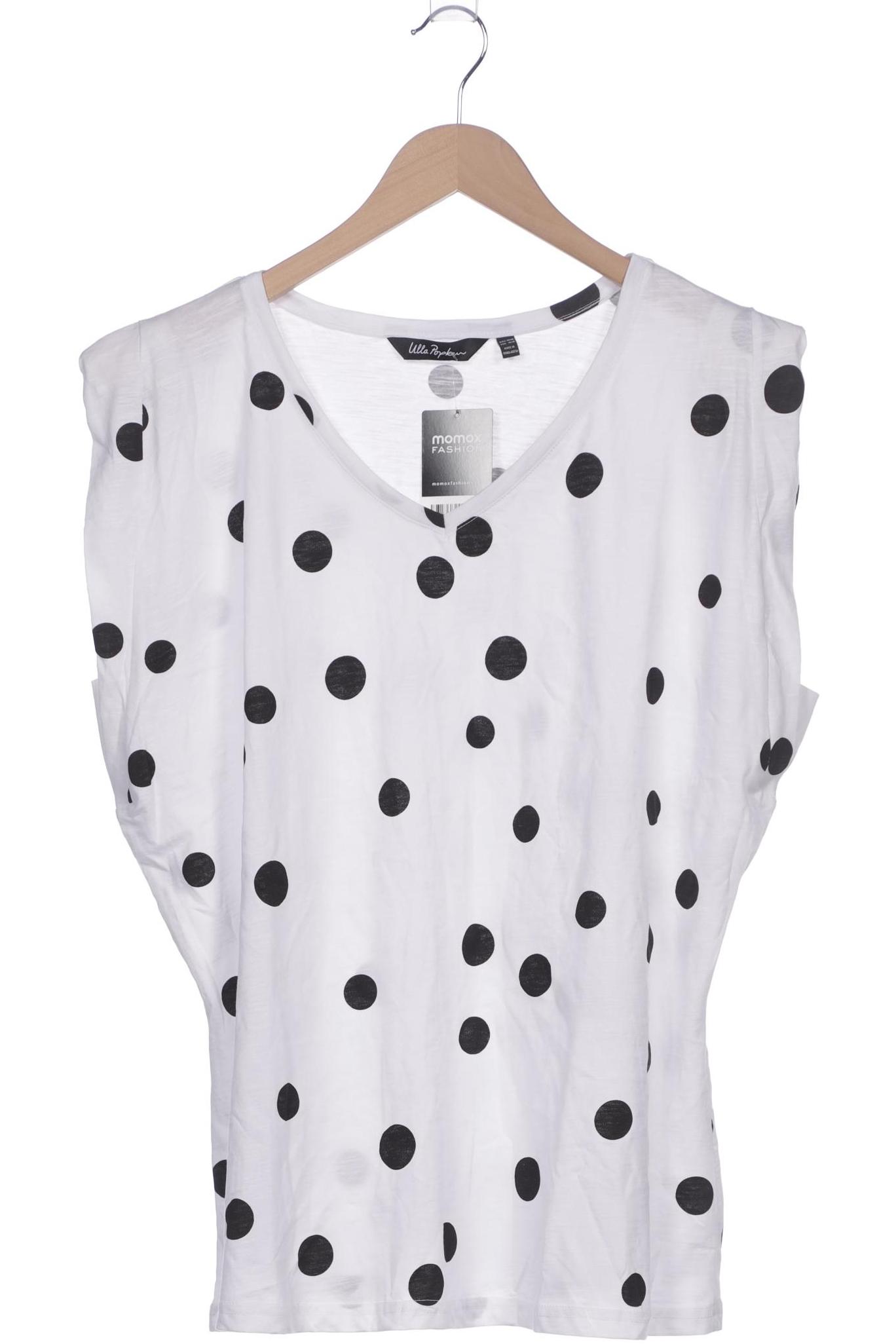 

Ulla Popken Damen T-Shirt, weiß, Gr. 46