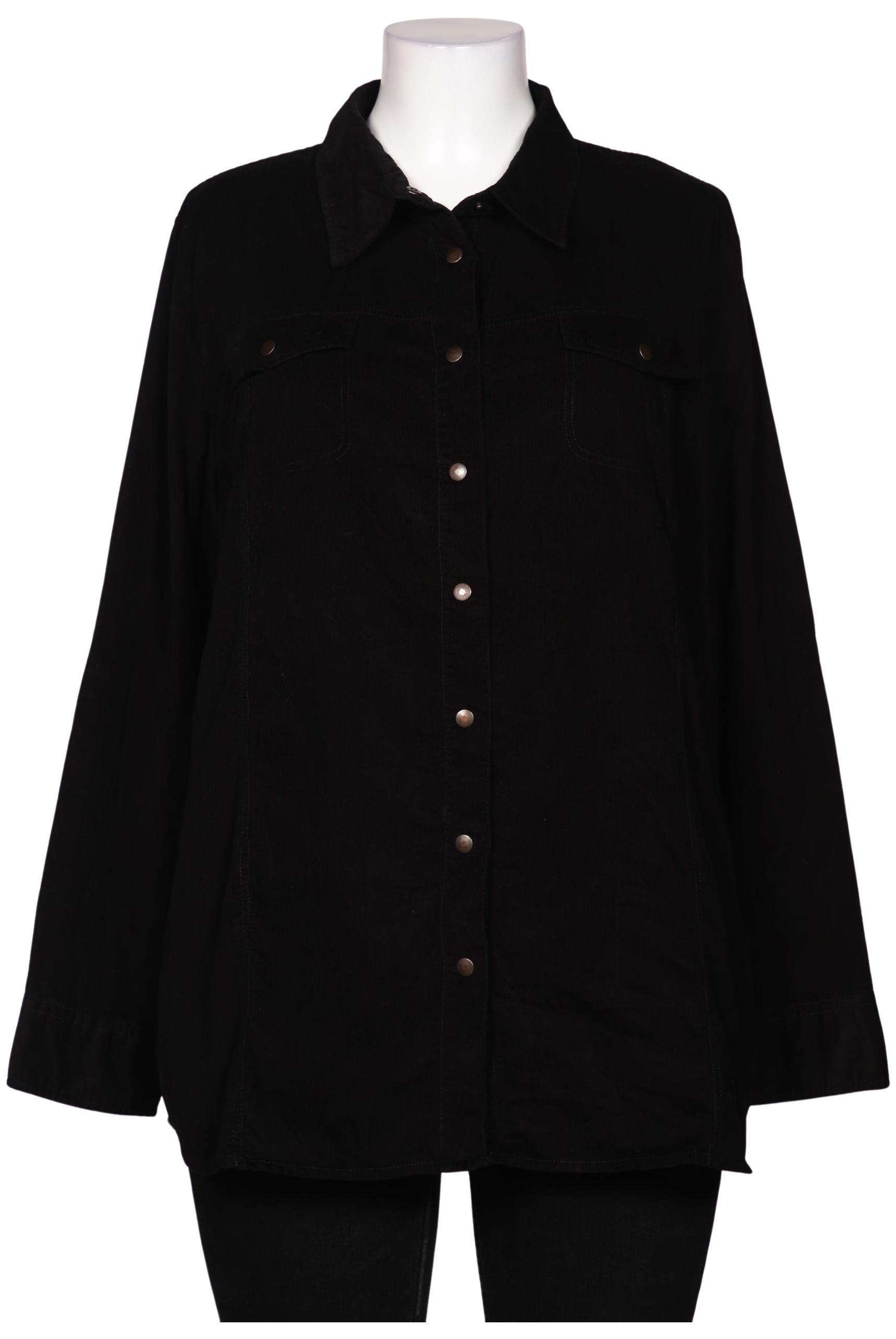 

Ulla Popken Damen Bluse, schwarz, Gr. 46