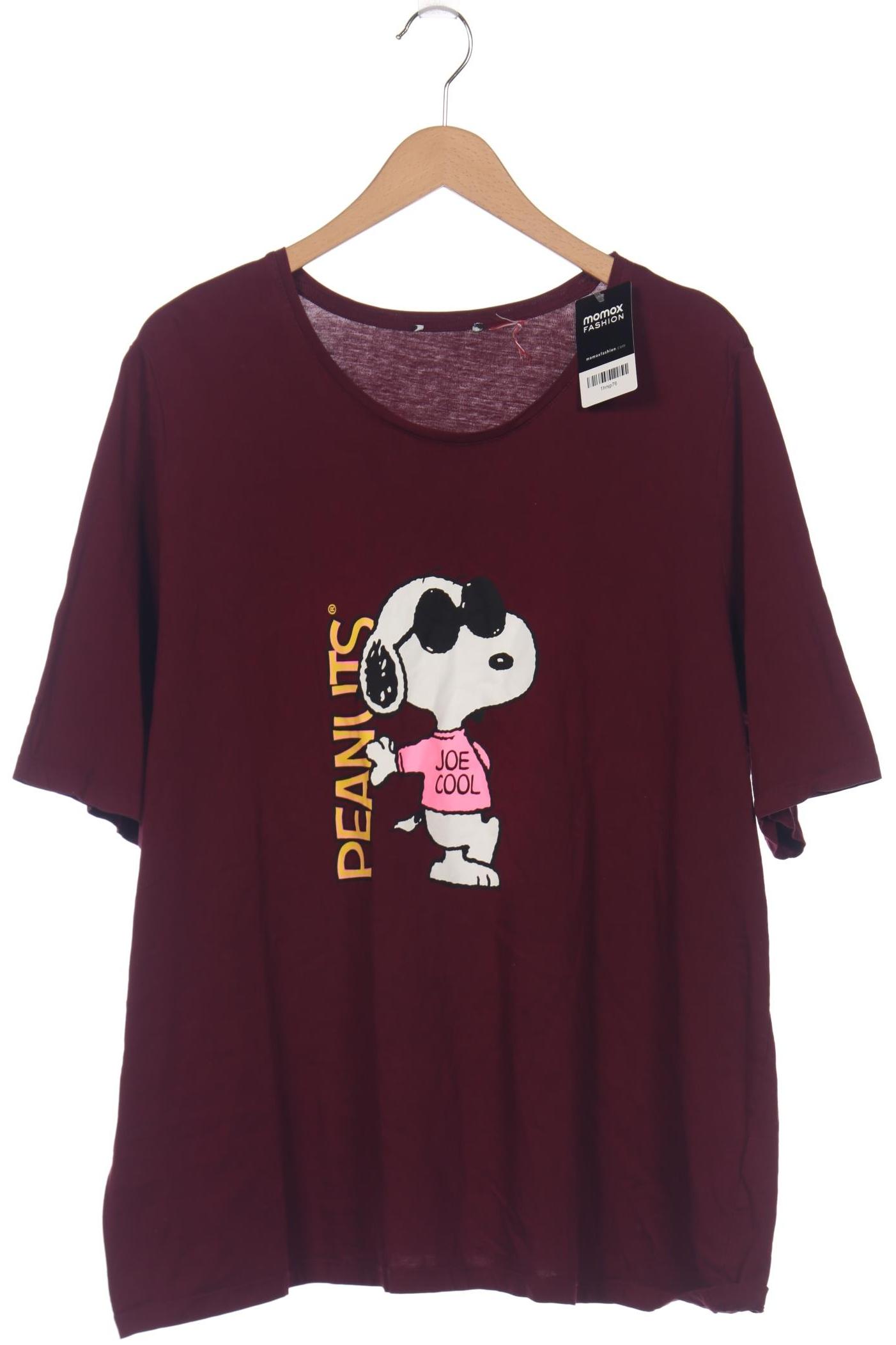

Ulla Popken Damen T-Shirt, bordeaux, Gr. 48