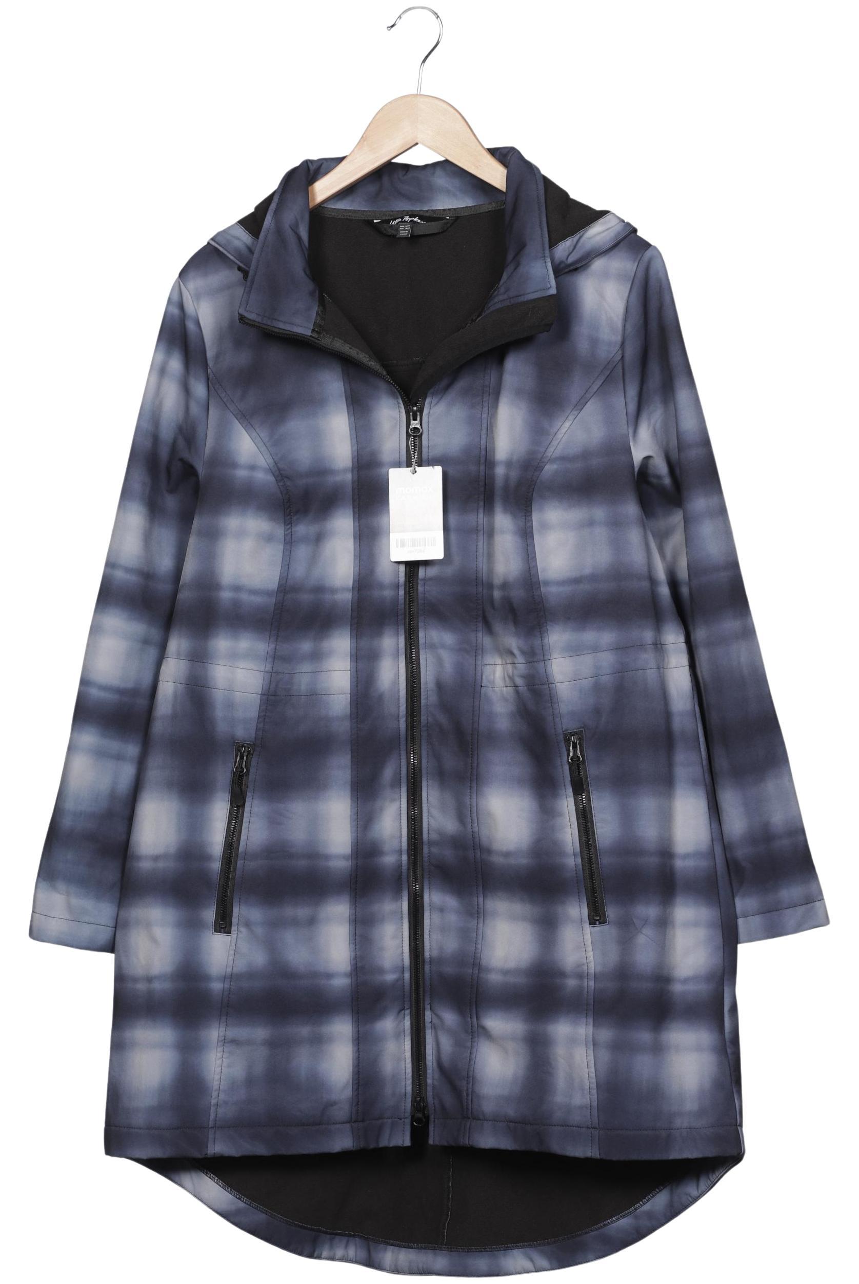 

Ulla Popken Damen Mantel, blau, Gr. 42