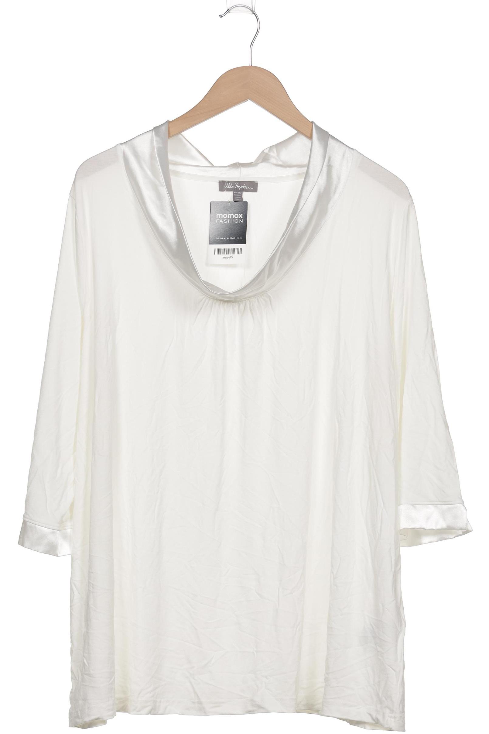

Ulla Popken Damen Langarmshirt, cremeweiß, Gr. 50