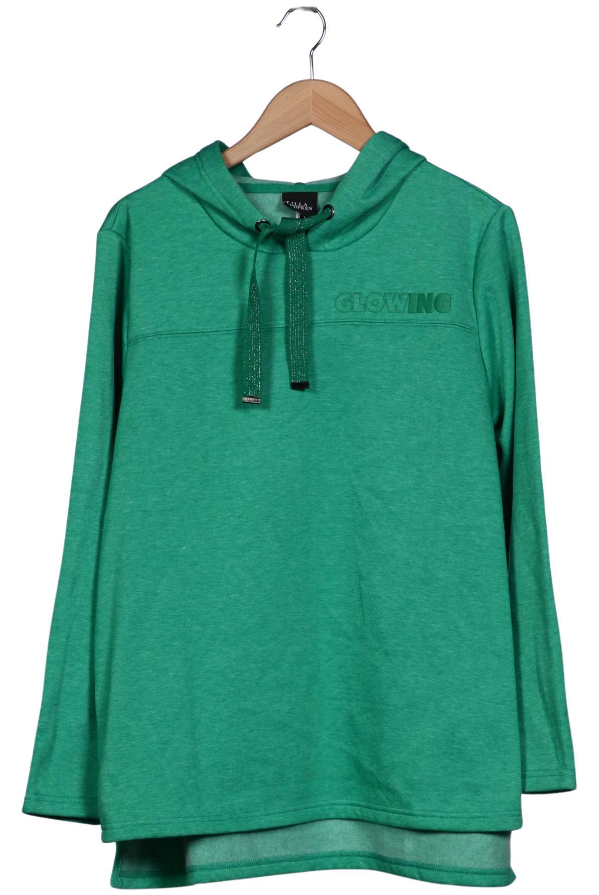 

Ulla Popken Damen Kapuzenpullover, grün, Gr. 46