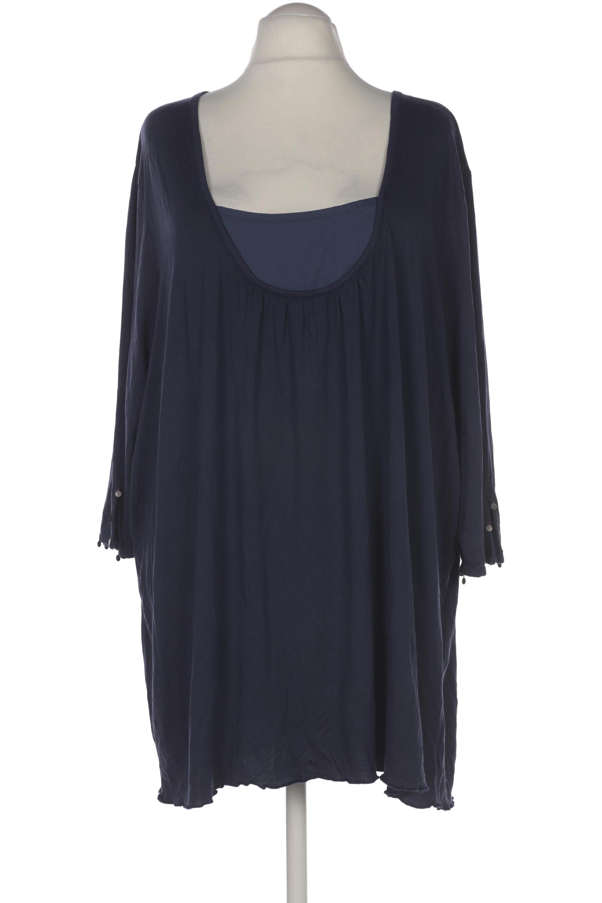 

Ulla Popken Damen Langarmshirt, marineblau, Gr. 54