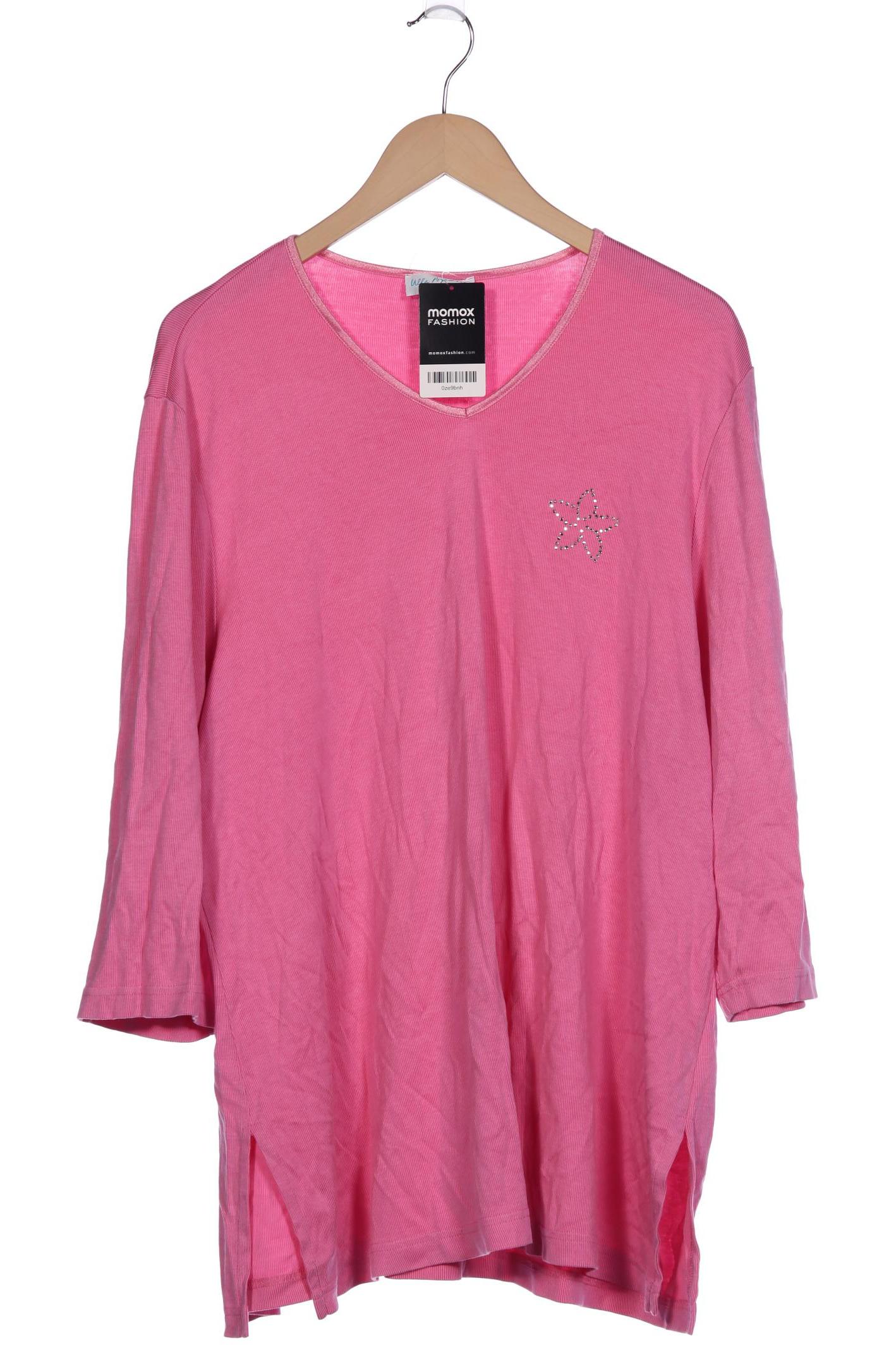 

Ulla Popken Damen Langarmshirt, pink, Gr. 50