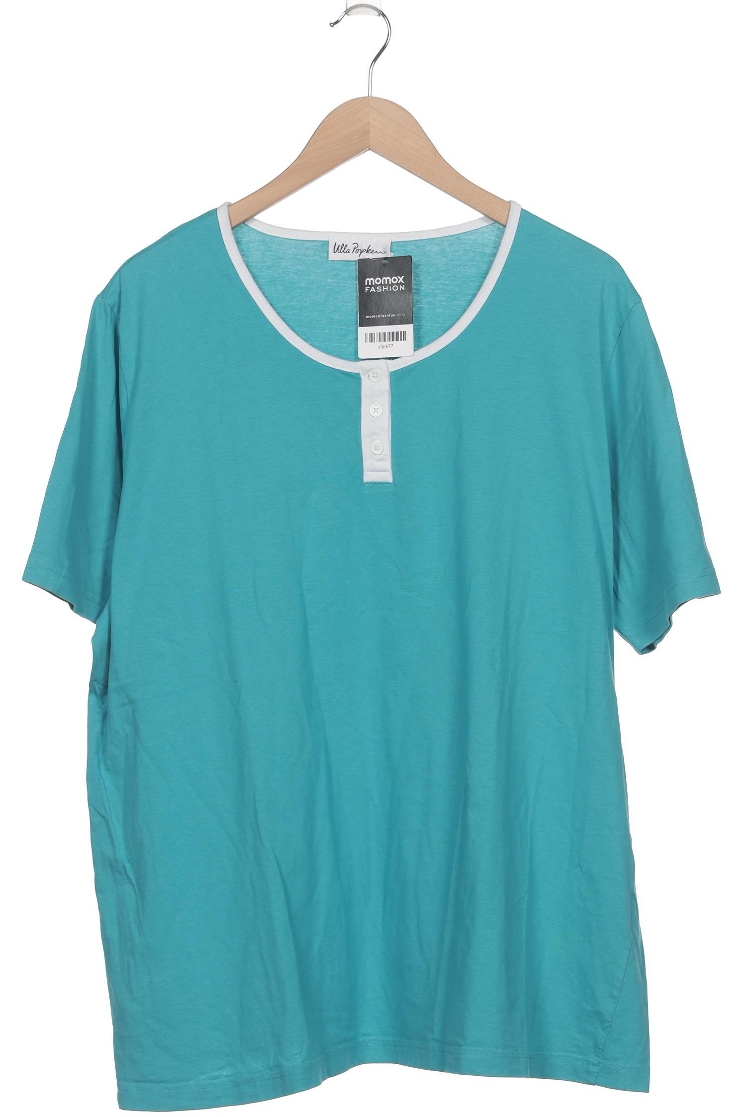 

Ulla Popken Damen T-Shirt, türkis, Gr. 50