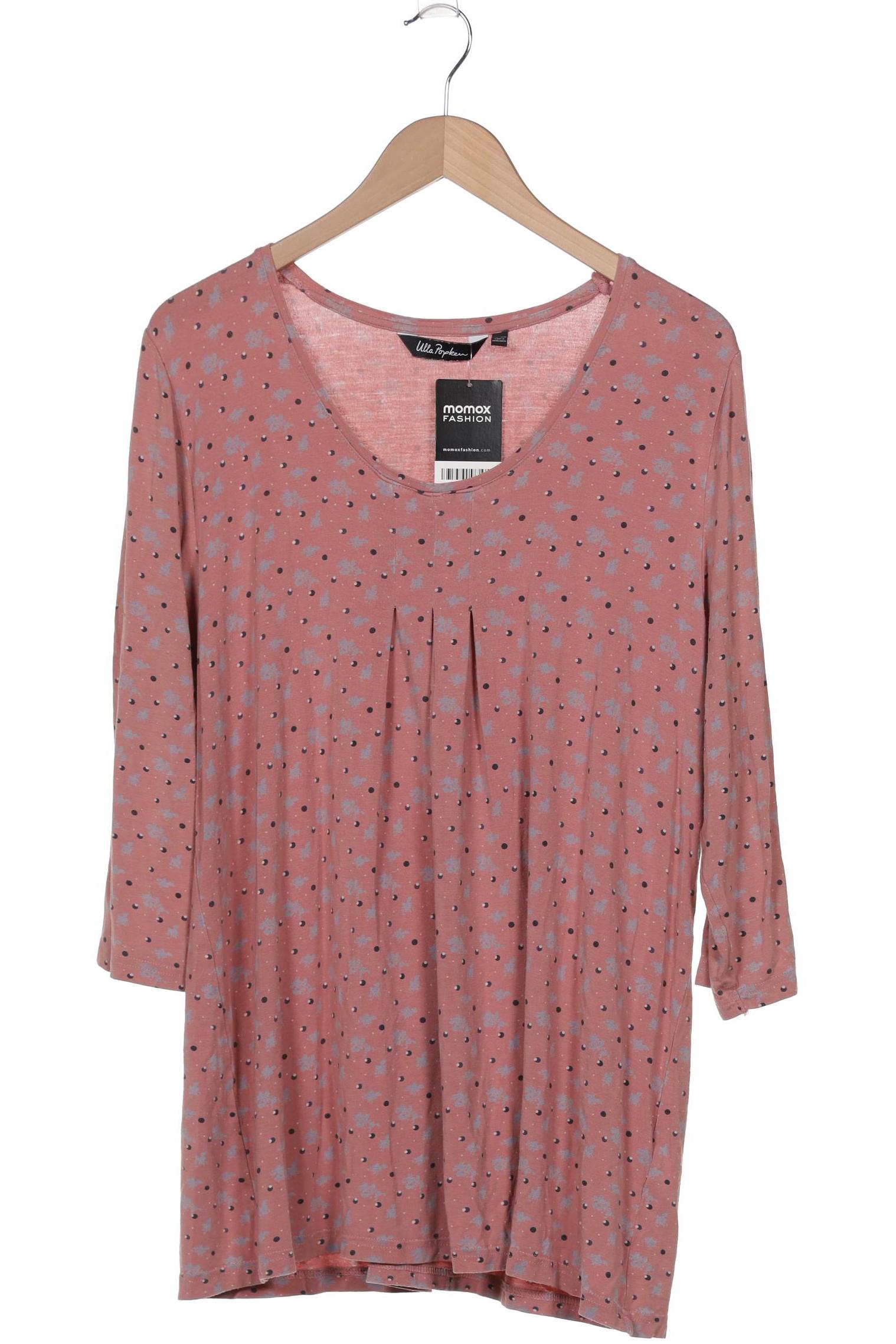 

Ulla Popken Damen Langarmshirt, pink, Gr. 46