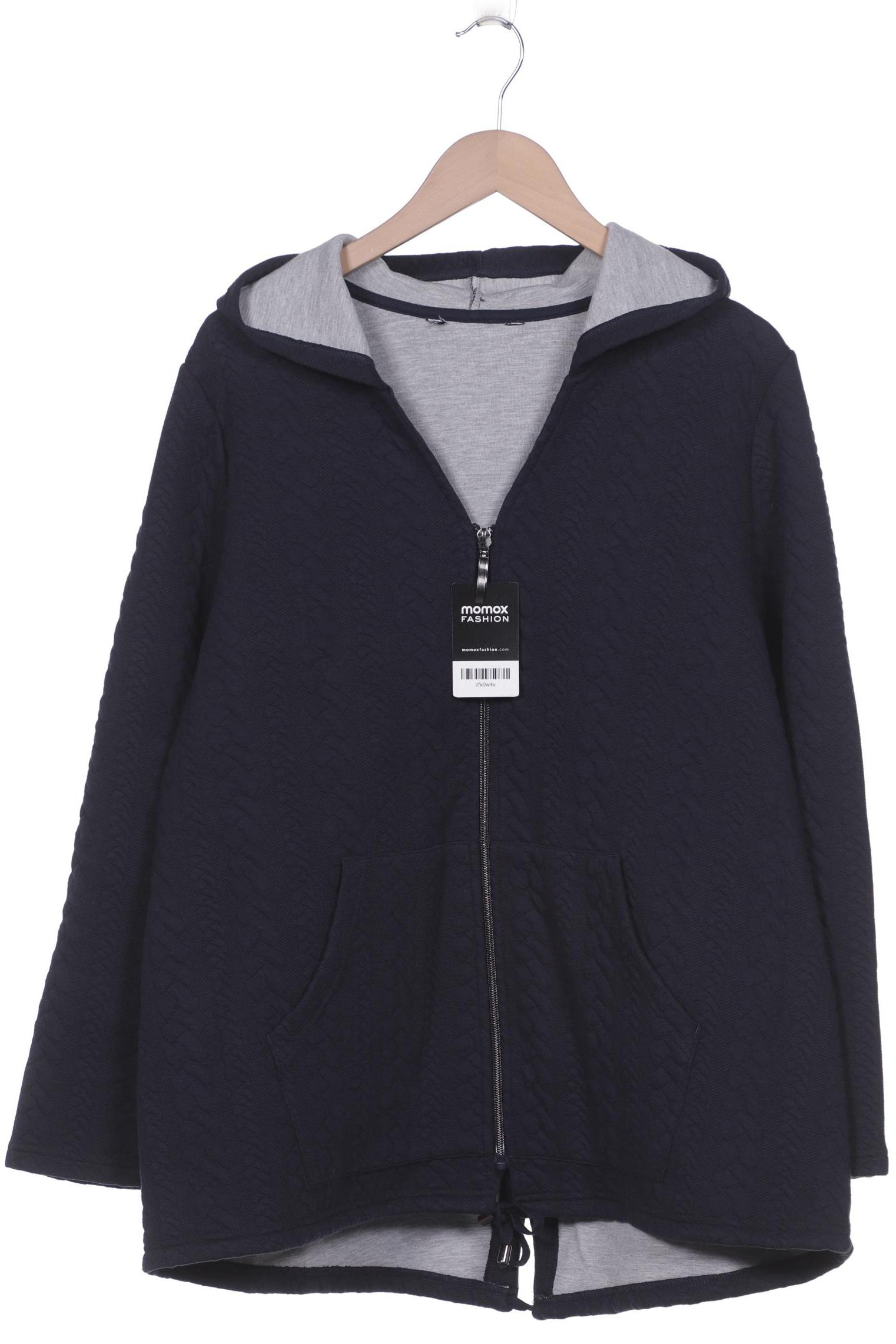 

Ulla Popken Damen Kapuzenpullover, marineblau