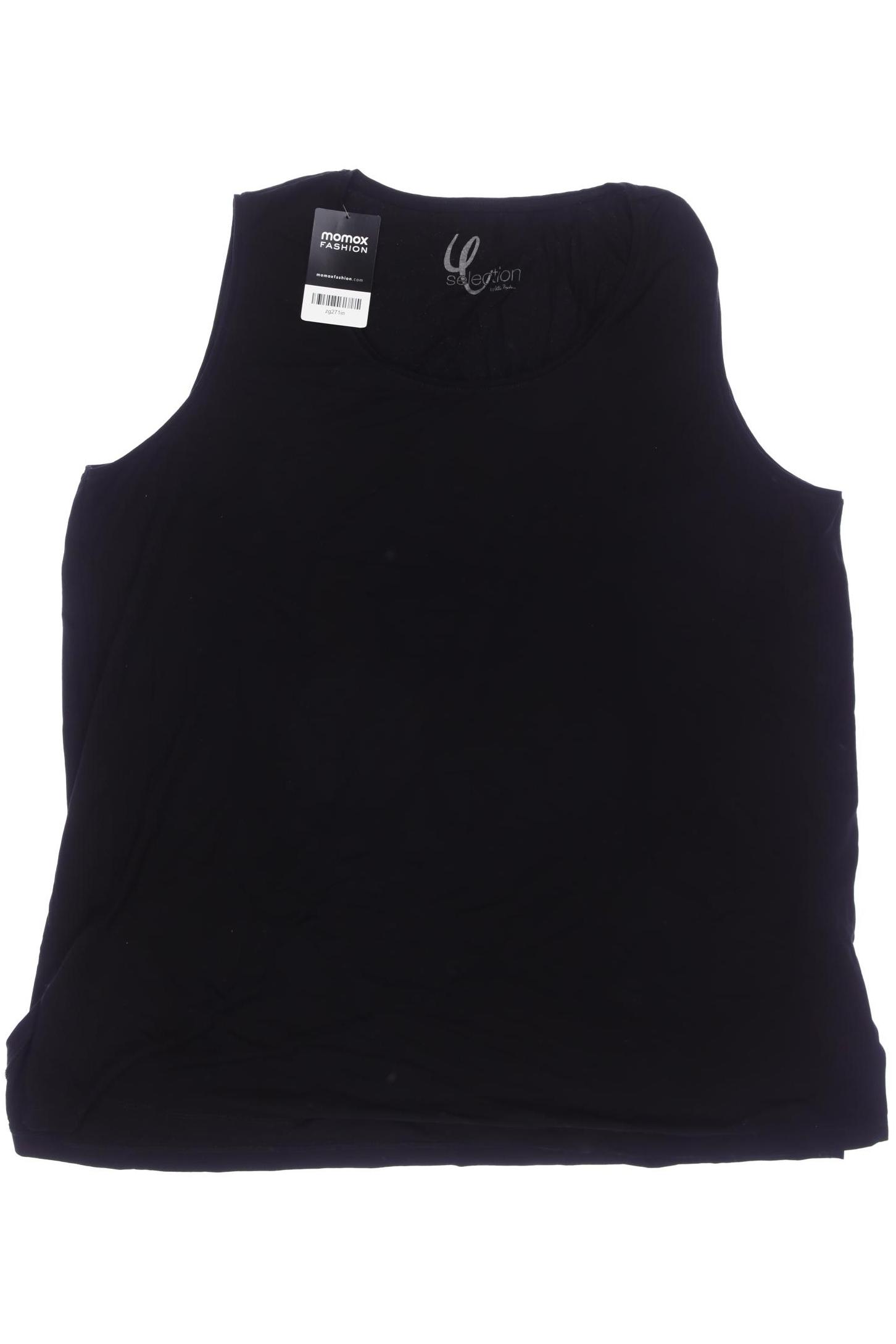 

Ulla Popken Damen Top, schwarz, Gr. 50