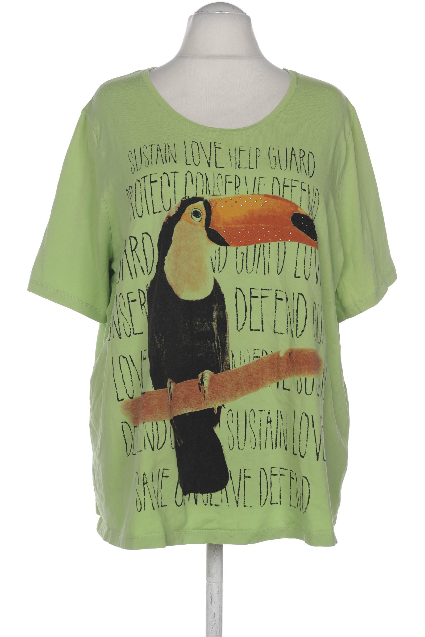 

Ulla Popken Damen T-Shirt, hellgrün, Gr. 54
